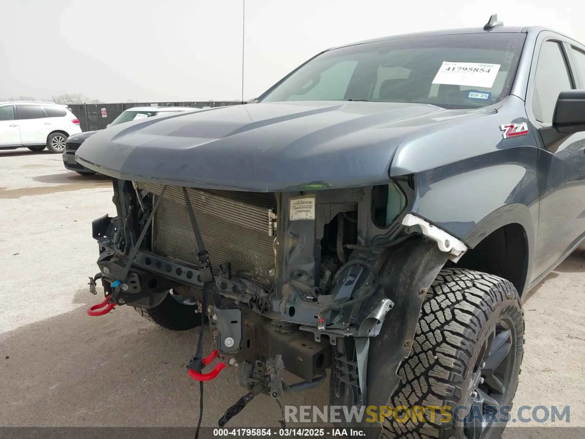 6 Photograph of a damaged car 1GCPYFED2NZ195835 CHEVROLET SILVERADO 1500 LTD 2022