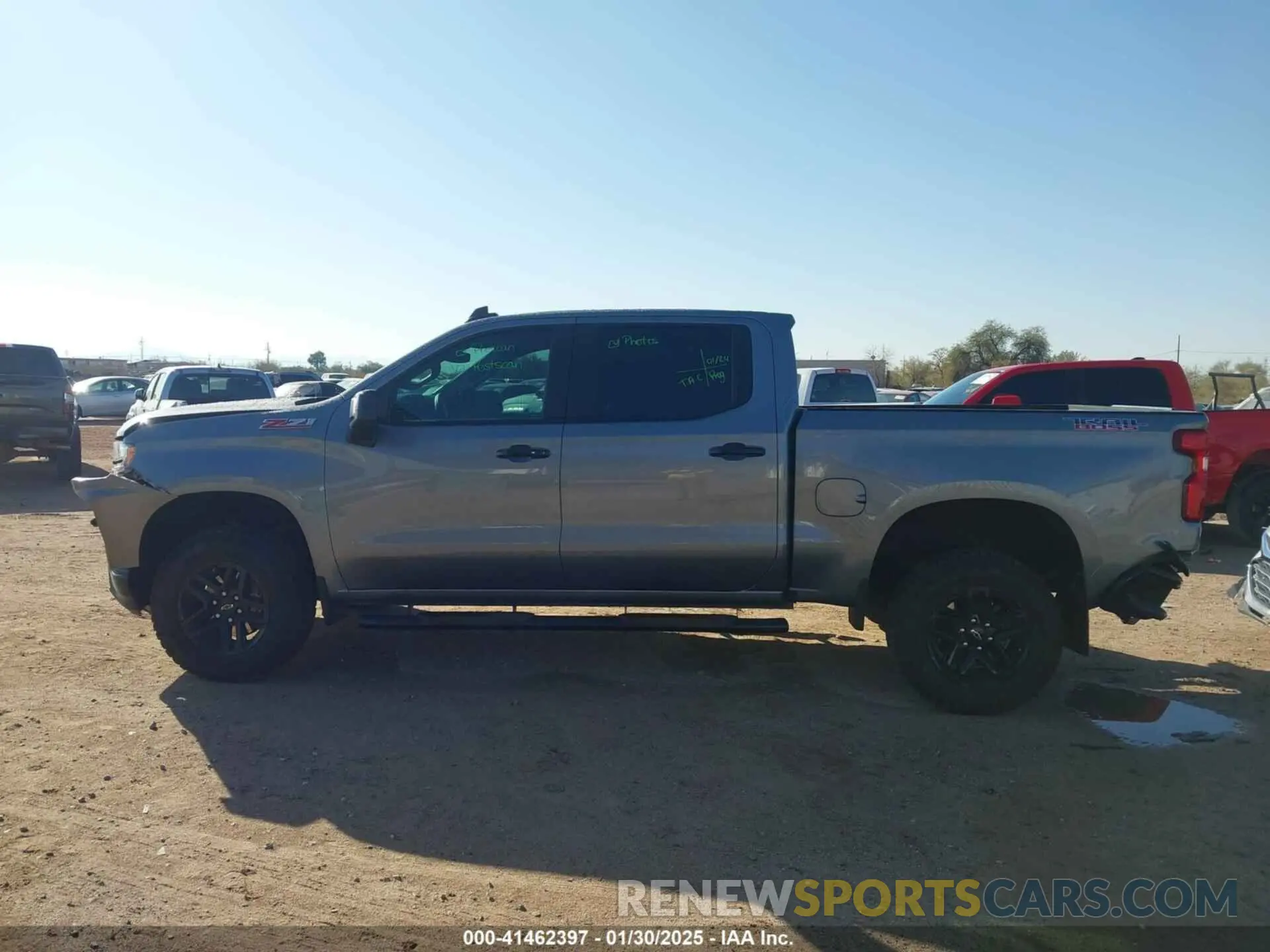14 Photograph of a damaged car 1GCPYFED3NZ107830 CHEVROLET SILVERADO 1500 LTD 2022