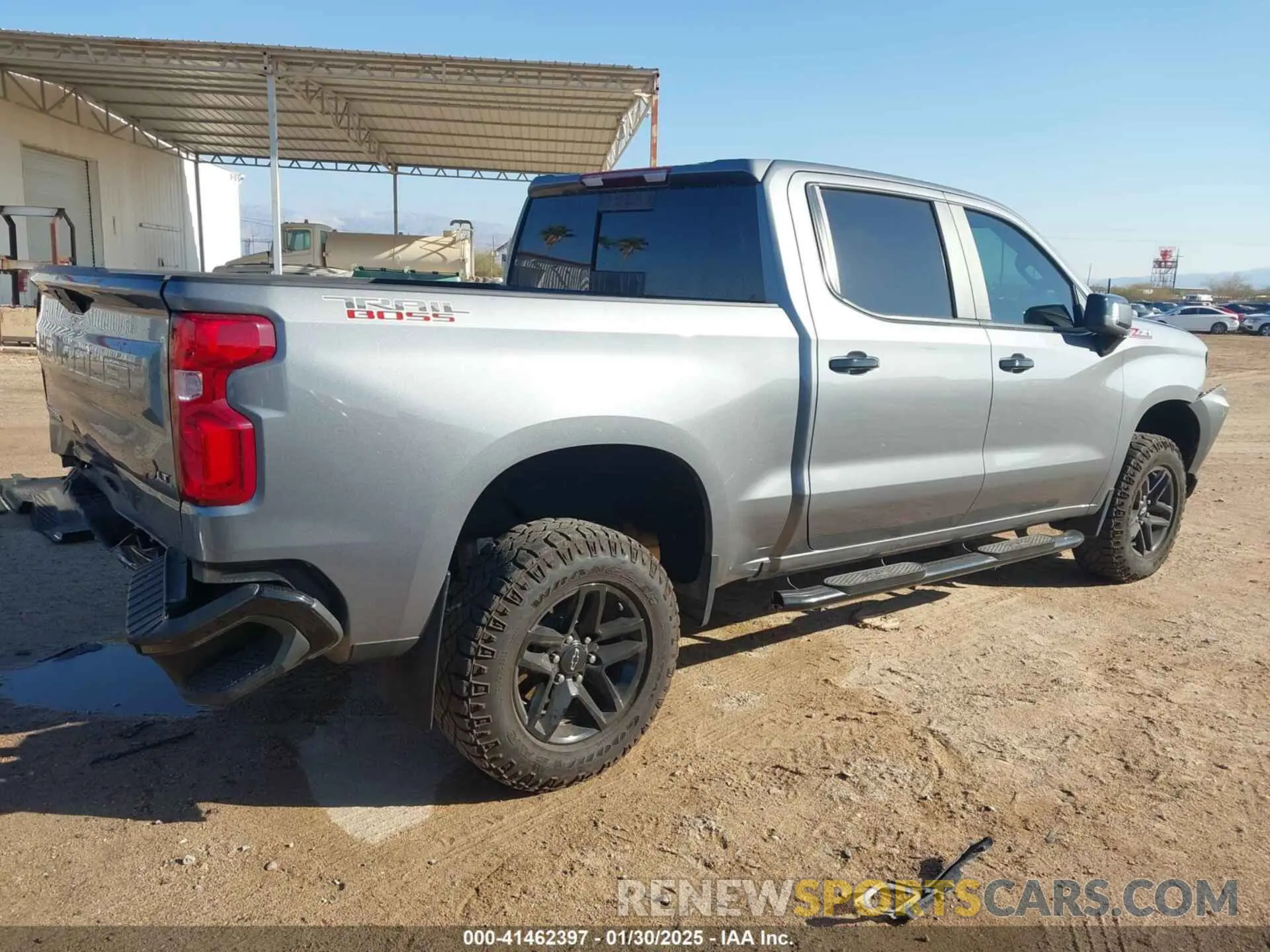 4 Photograph of a damaged car 1GCPYFED3NZ107830 CHEVROLET SILVERADO 1500 LTD 2022