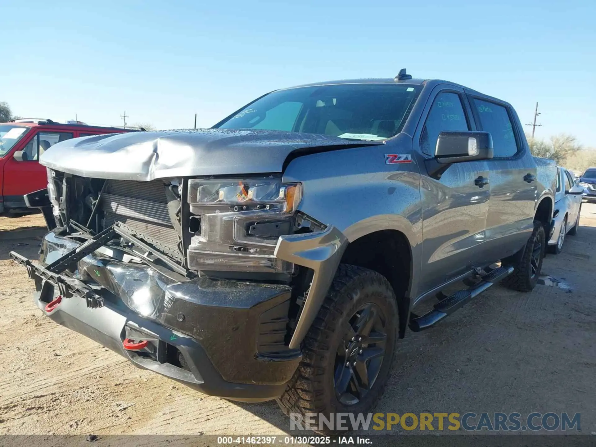 6 Photograph of a damaged car 1GCPYFED3NZ107830 CHEVROLET SILVERADO 1500 LTD 2022