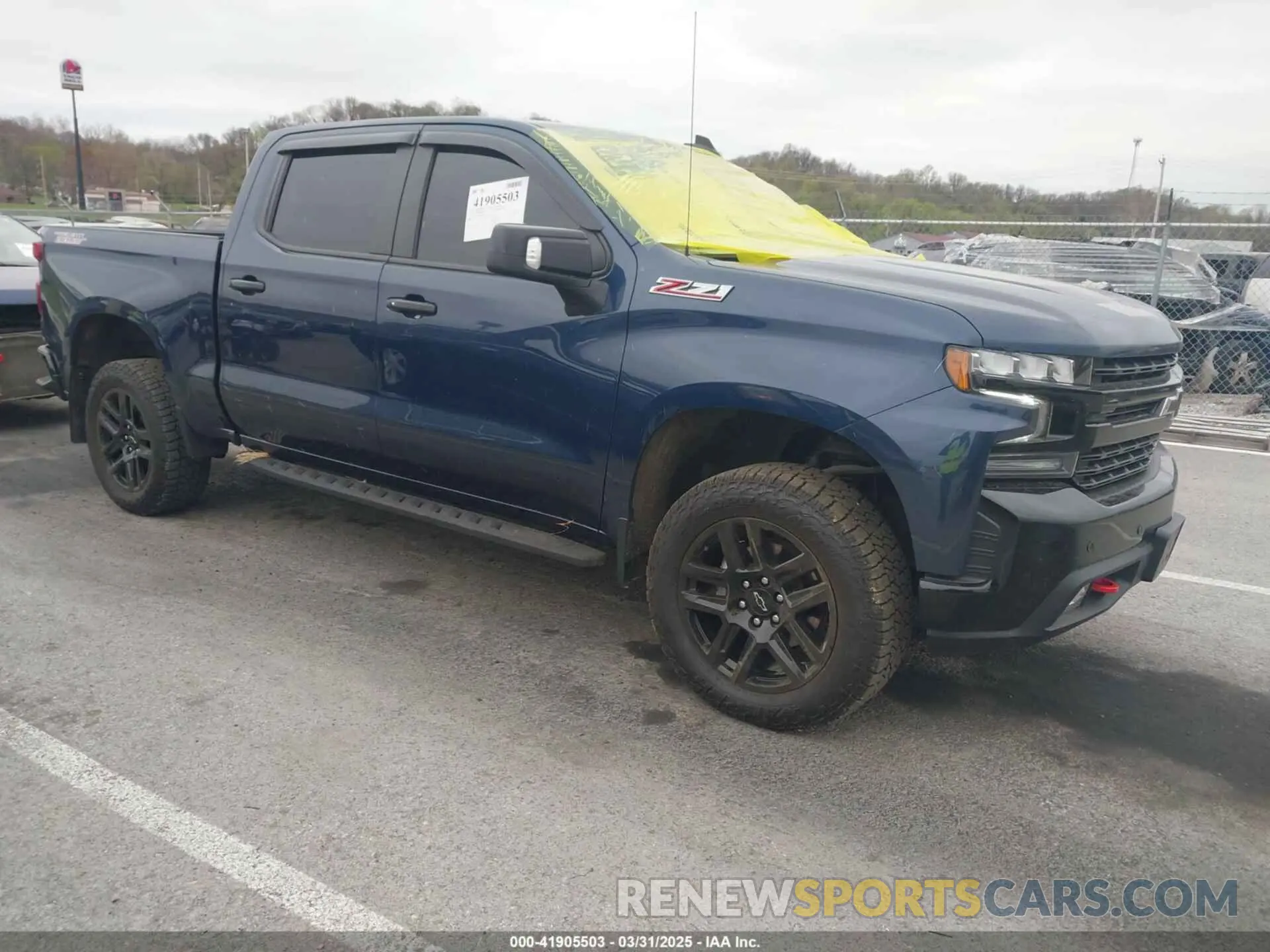 1 Photograph of a damaged car 1GCPYFED7NZ188749 CHEVROLET SILVERADO 1500 LTD 2022