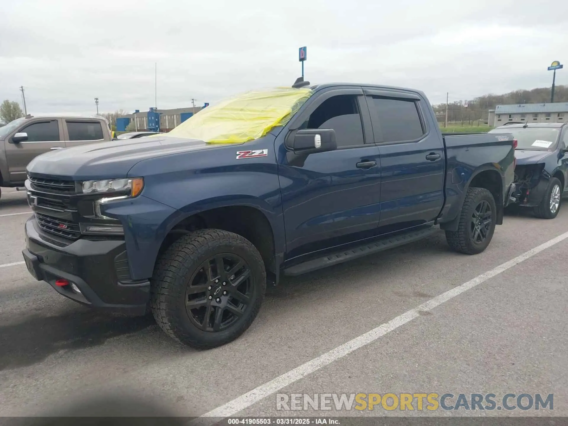 2 Photograph of a damaged car 1GCPYFED7NZ188749 CHEVROLET SILVERADO 1500 LTD 2022