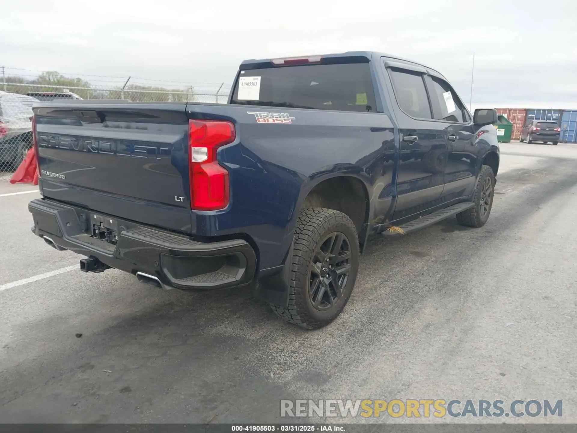 4 Photograph of a damaged car 1GCPYFED7NZ188749 CHEVROLET SILVERADO 1500 LTD 2022