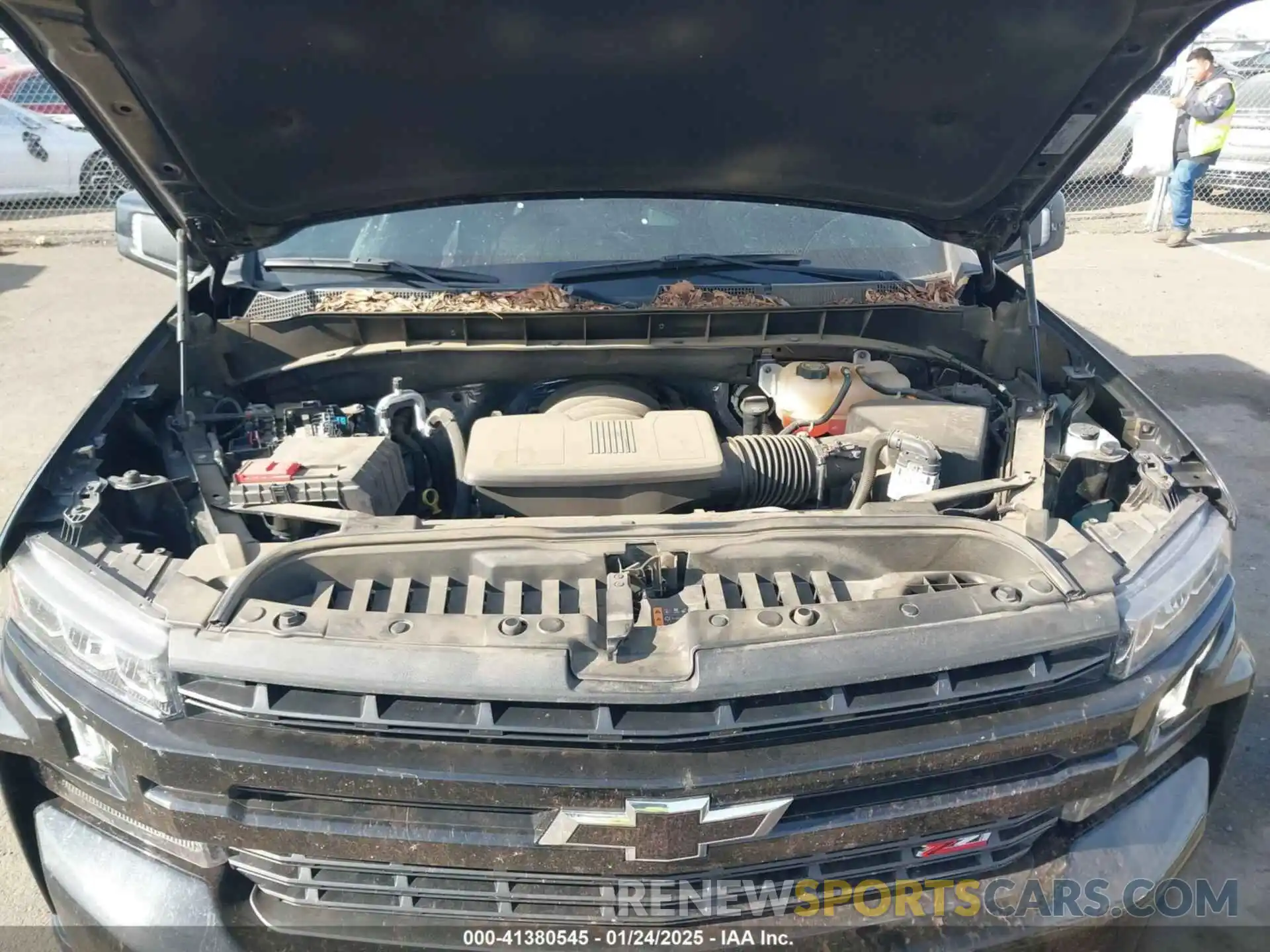 10 Photograph of a damaged car 1GCPYFED8NZ105345 CHEVROLET SILVERADO 1500 LTD 2022