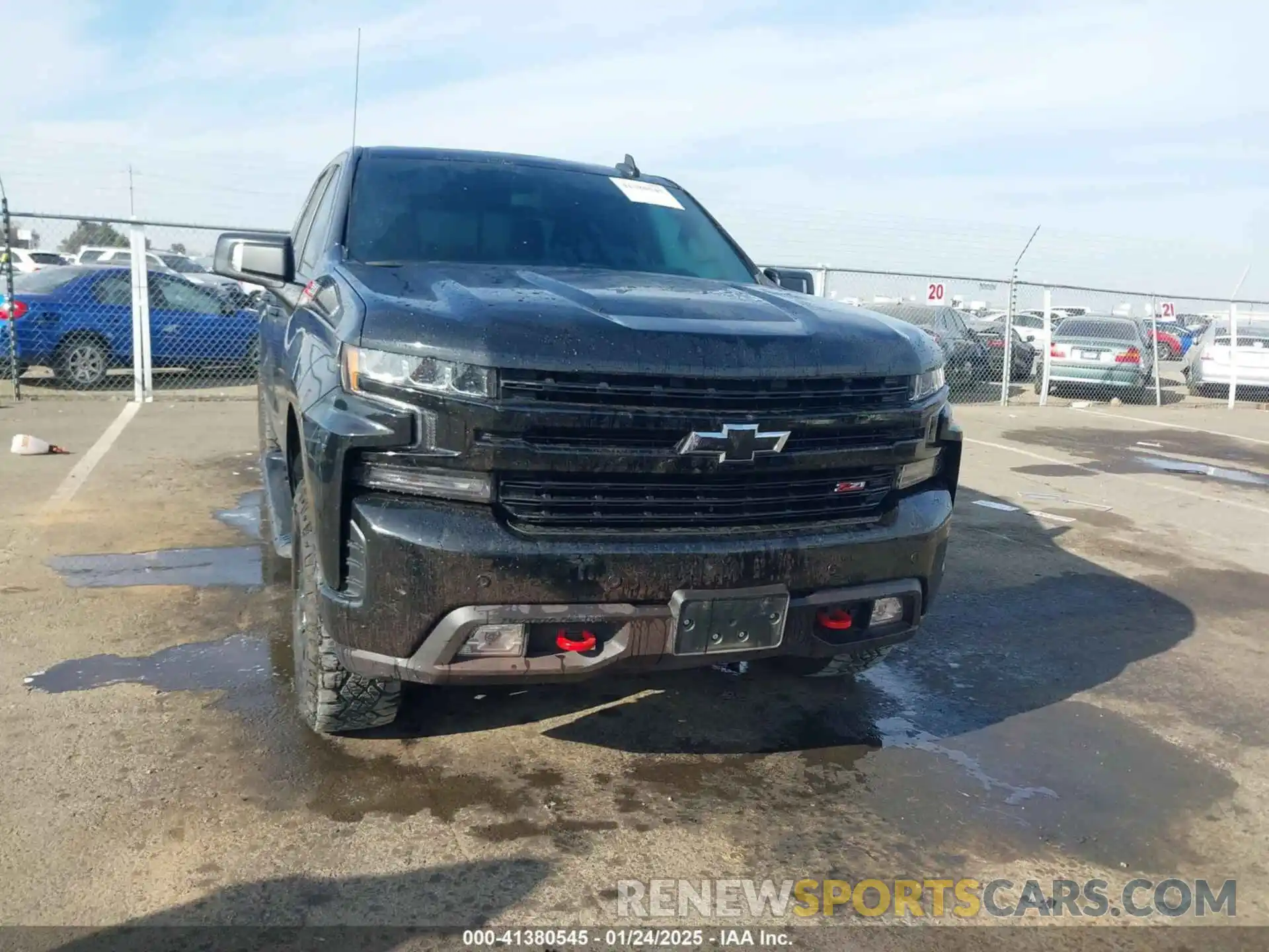 12 Photograph of a damaged car 1GCPYFED8NZ105345 CHEVROLET SILVERADO 1500 LTD 2022