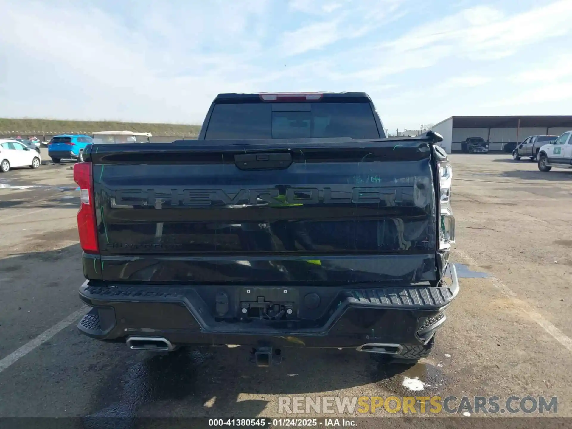 16 Photograph of a damaged car 1GCPYFED8NZ105345 CHEVROLET SILVERADO 1500 LTD 2022