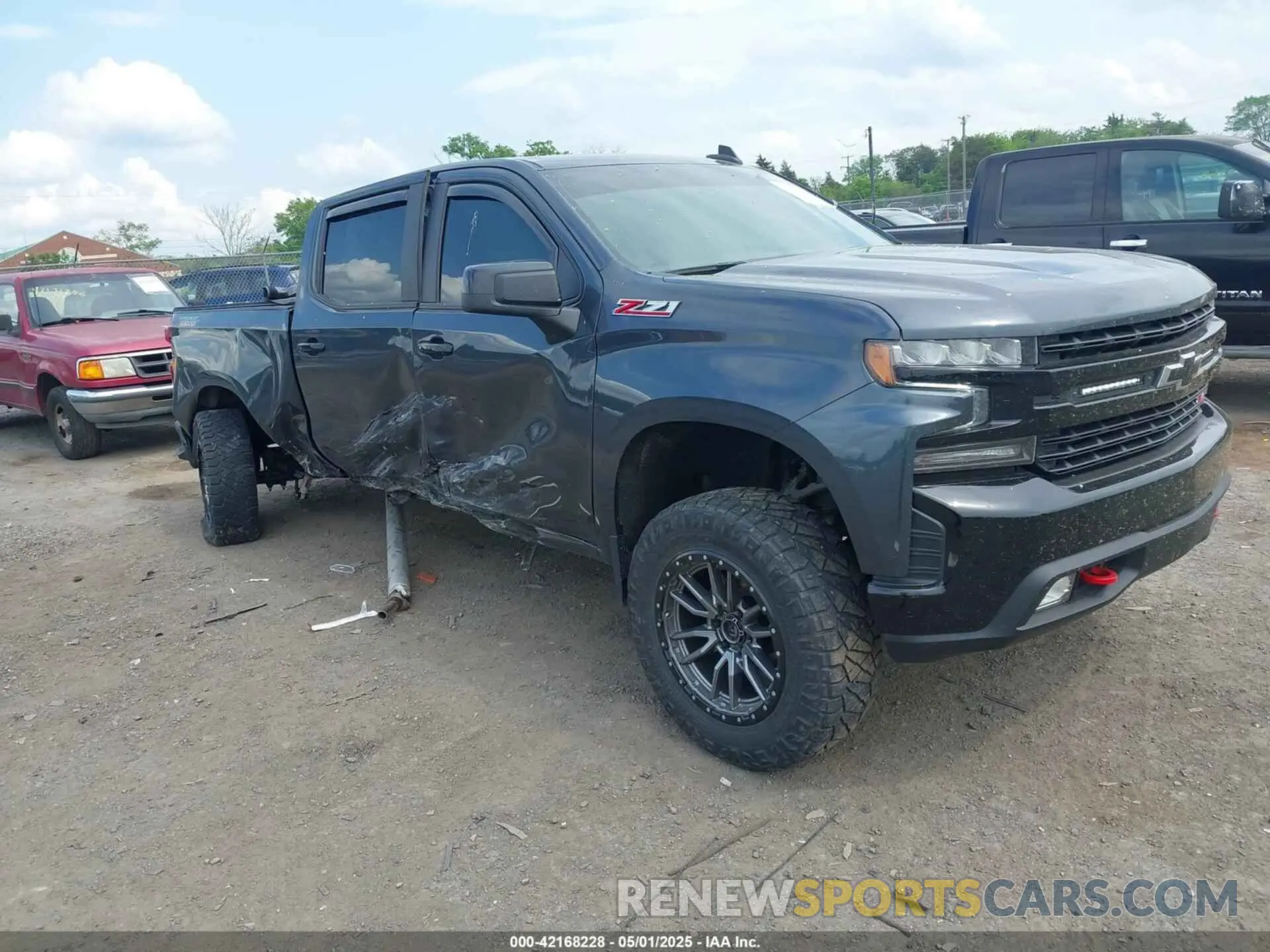 1 Photograph of a damaged car 1GCPYFED8NZ149555 CHEVROLET SILVERADO 1500 LTD 2022
