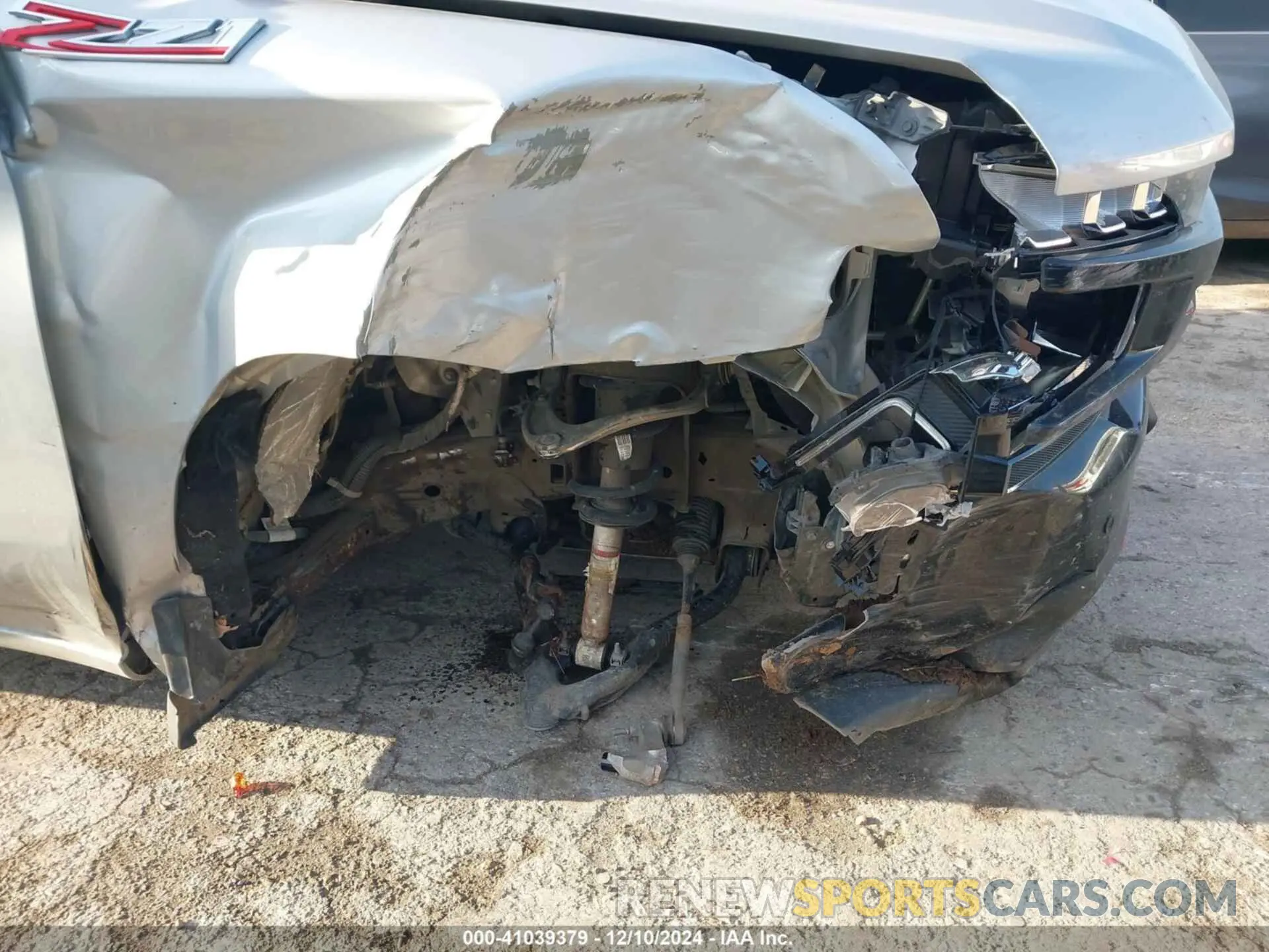 6 Photograph of a damaged car 1GCPYFEL6NZ158262 CHEVROLET SILVERADO 1500 LTD 2022