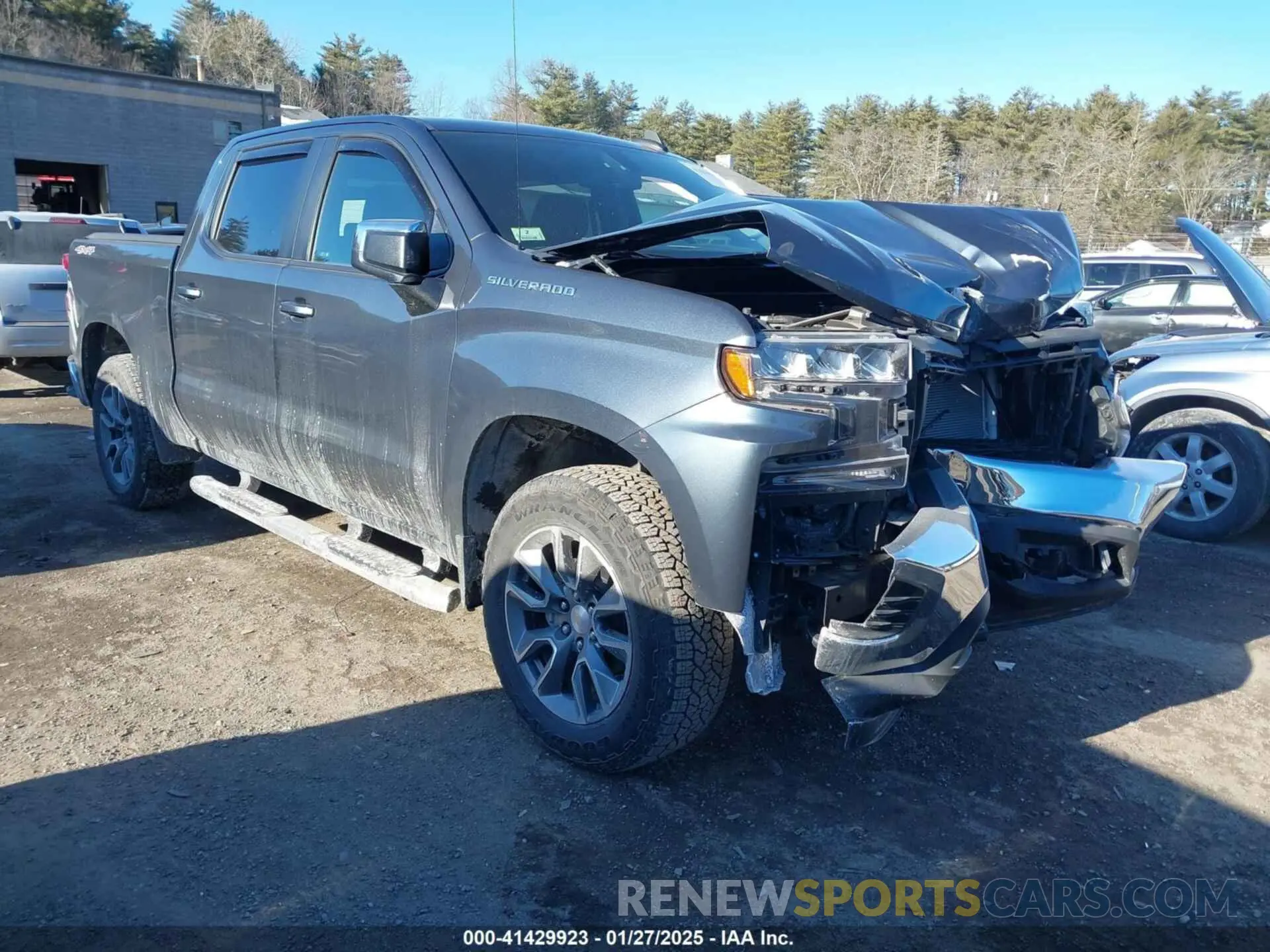 1 Photograph of a damaged car 1GCPYJEK2NZ170208 CHEVROLET SILVERADO 1500 LTD 2022