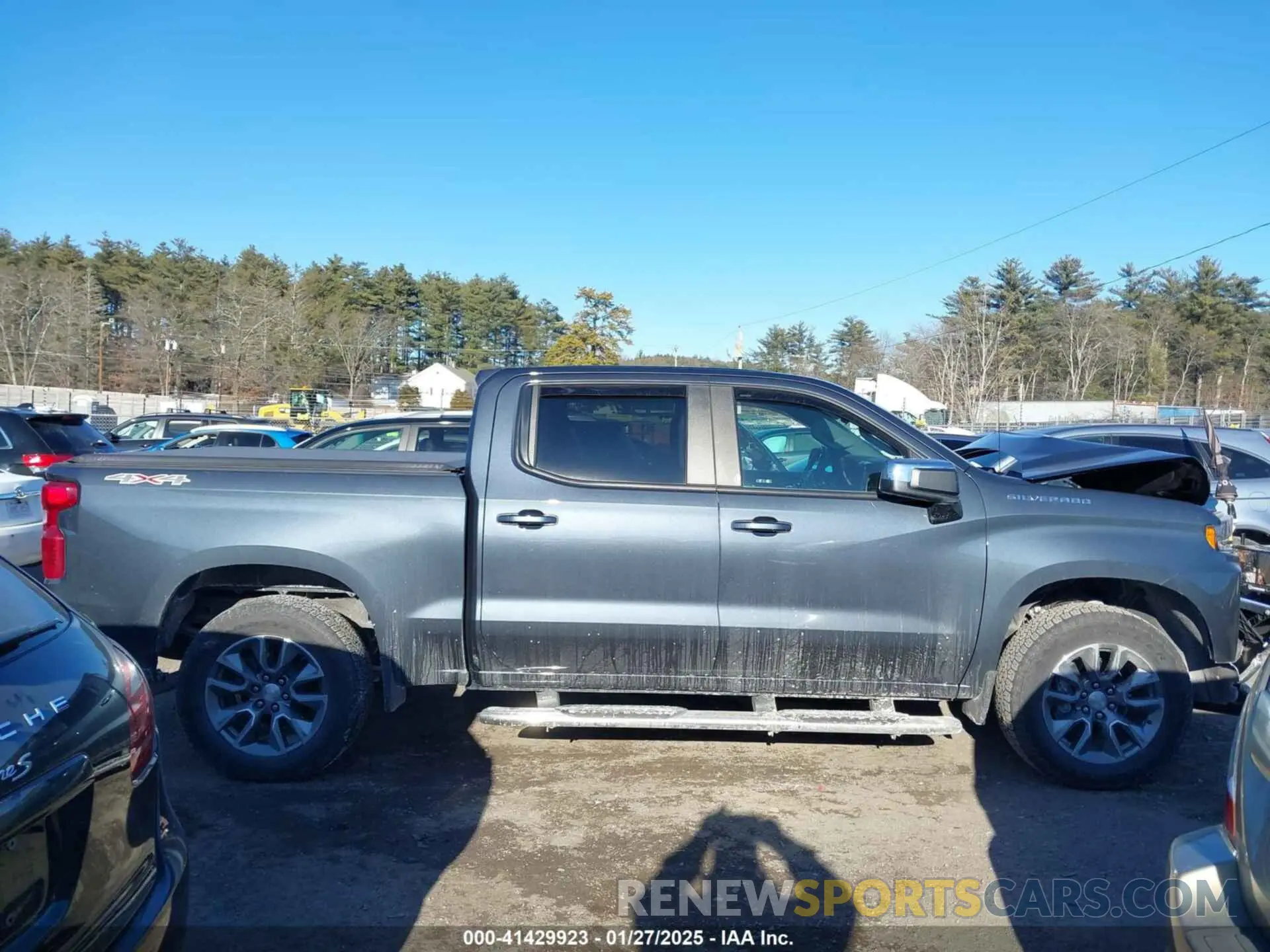 13 Photograph of a damaged car 1GCPYJEK2NZ170208 CHEVROLET SILVERADO 1500 LTD 2022