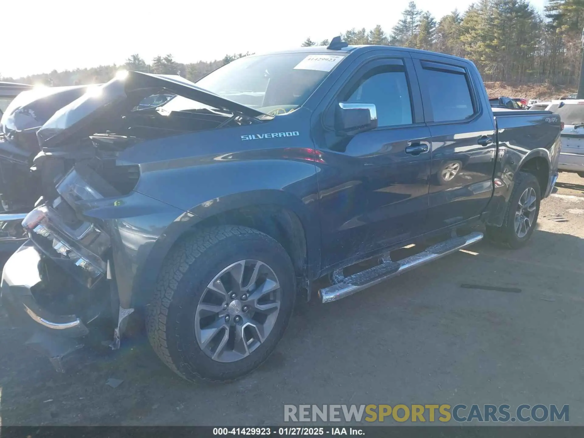 14 Photograph of a damaged car 1GCPYJEK2NZ170208 CHEVROLET SILVERADO 1500 LTD 2022