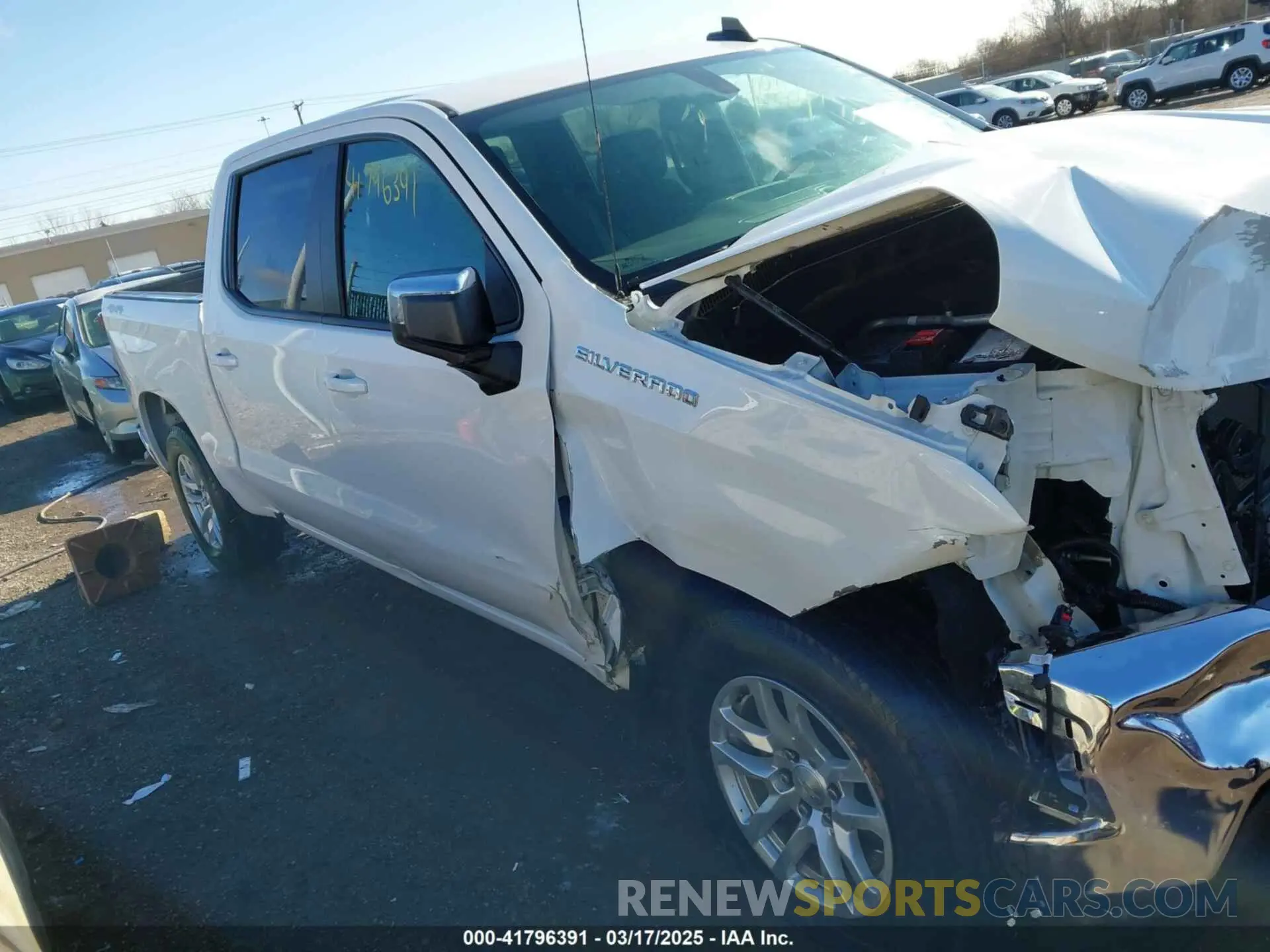 13 Photograph of a damaged car 1GCPYJEK3NZ232912 CHEVROLET SILVERADO 1500 LTD 2022