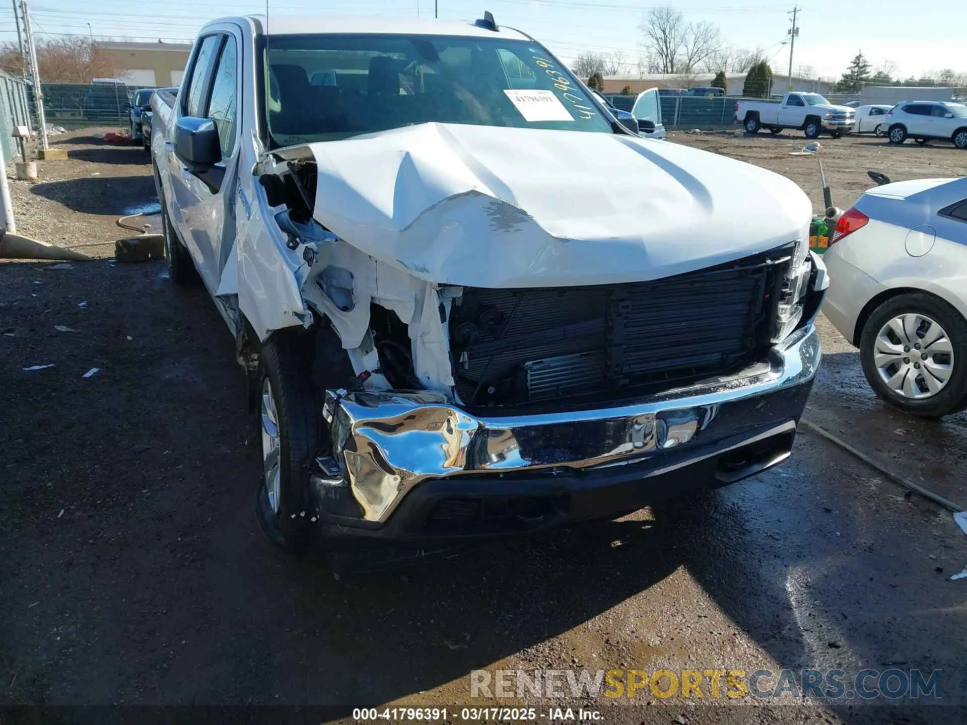 6 Photograph of a damaged car 1GCPYJEK3NZ232912 CHEVROLET SILVERADO 1500 LTD 2022