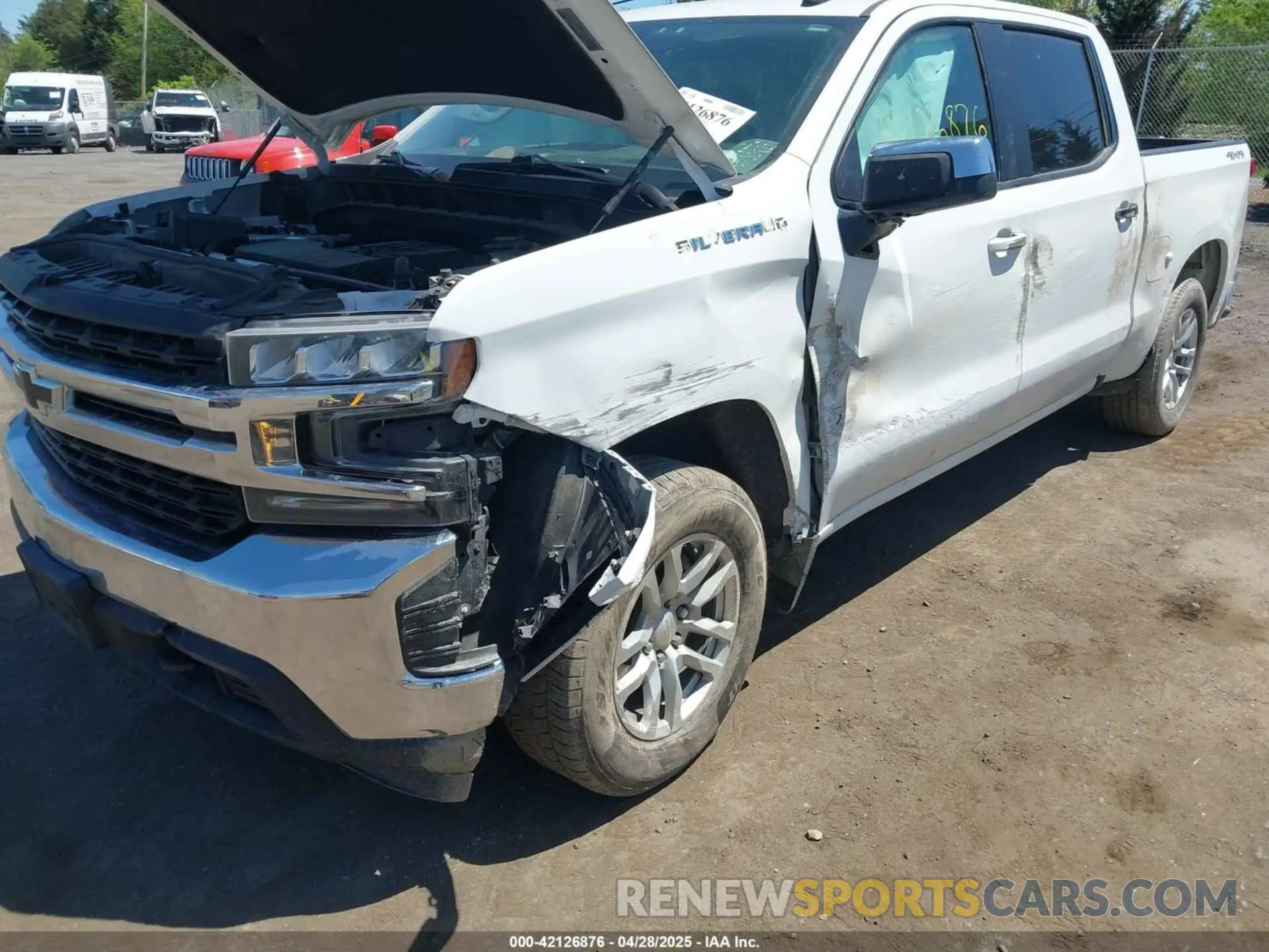 6 Photograph of a damaged car 1GCPYJEK7NZ173444 CHEVROLET SILVERADO 1500 LTD 2022