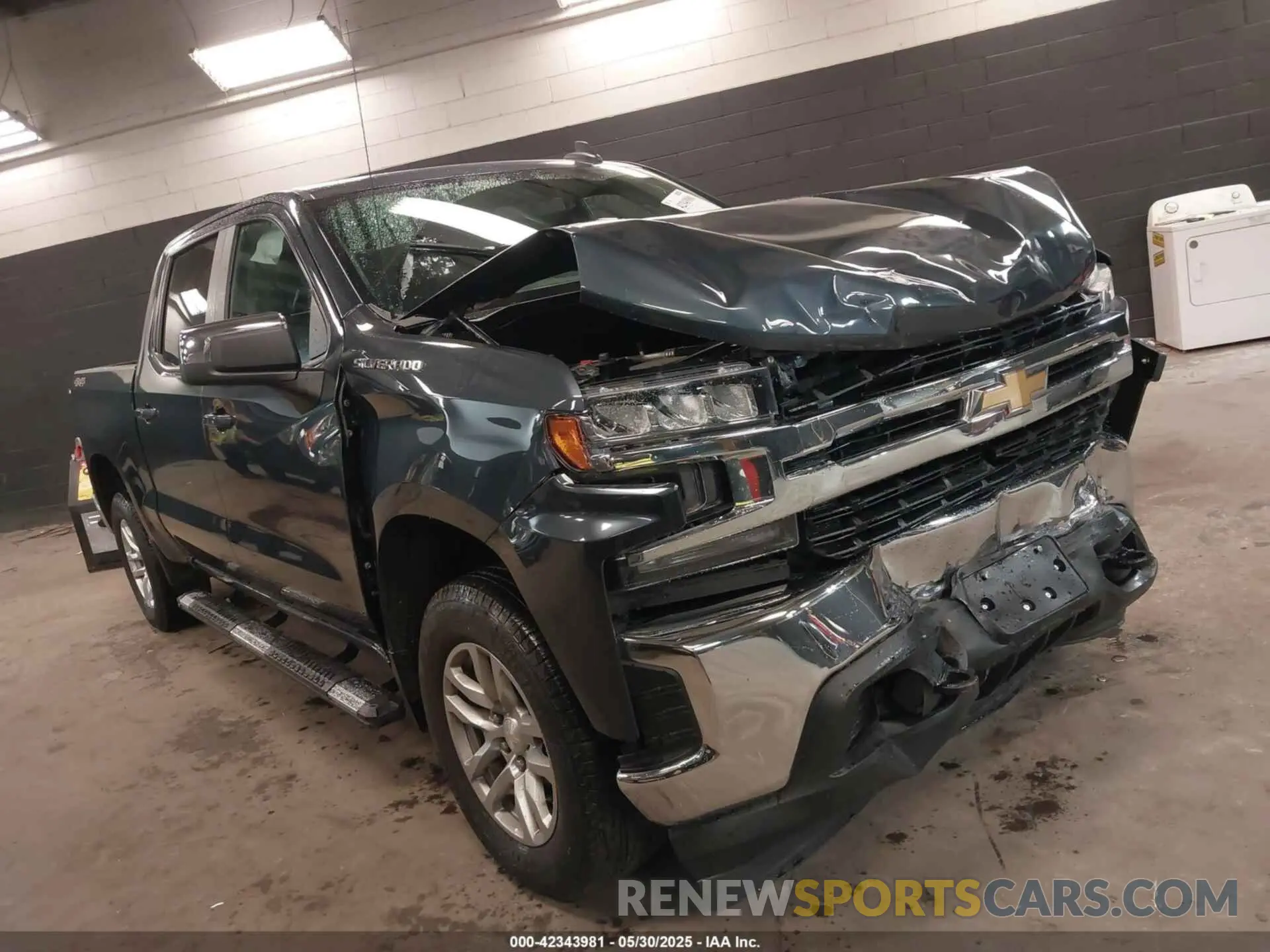 1 Photograph of a damaged car 1GCPYJEK7NZ182161 CHEVROLET SILVERADO 1500 LTD 2022