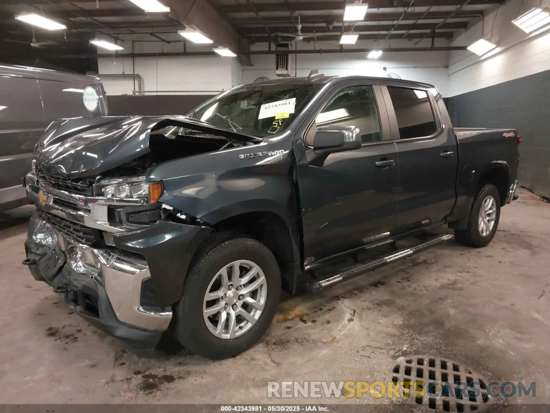 2 Photograph of a damaged car 1GCPYJEK7NZ182161 CHEVROLET SILVERADO 1500 LTD 2022