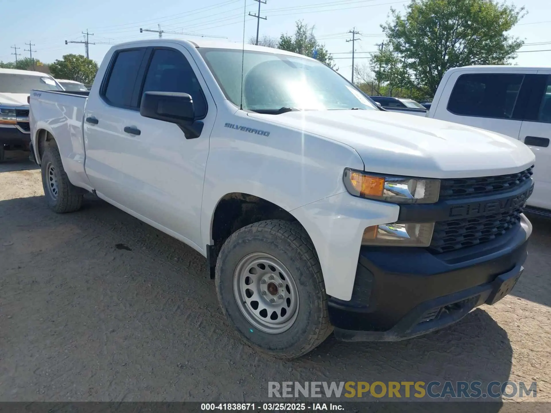 1 Photograph of a damaged car 1GCRYAED0NZ174736 CHEVROLET SILVERADO 1500 LTD 2022
