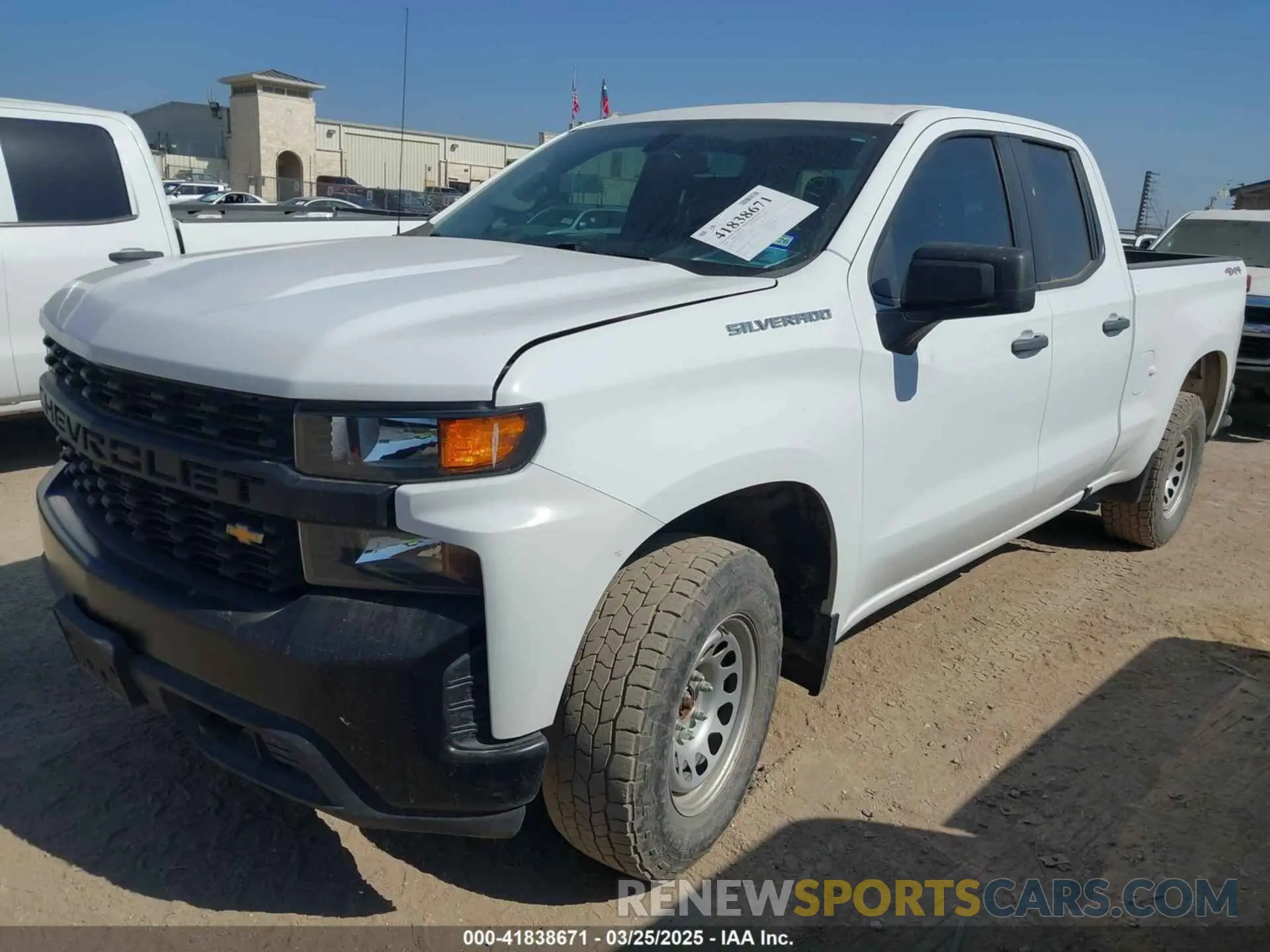 2 Photograph of a damaged car 1GCRYAED0NZ174736 CHEVROLET SILVERADO 1500 LTD 2022