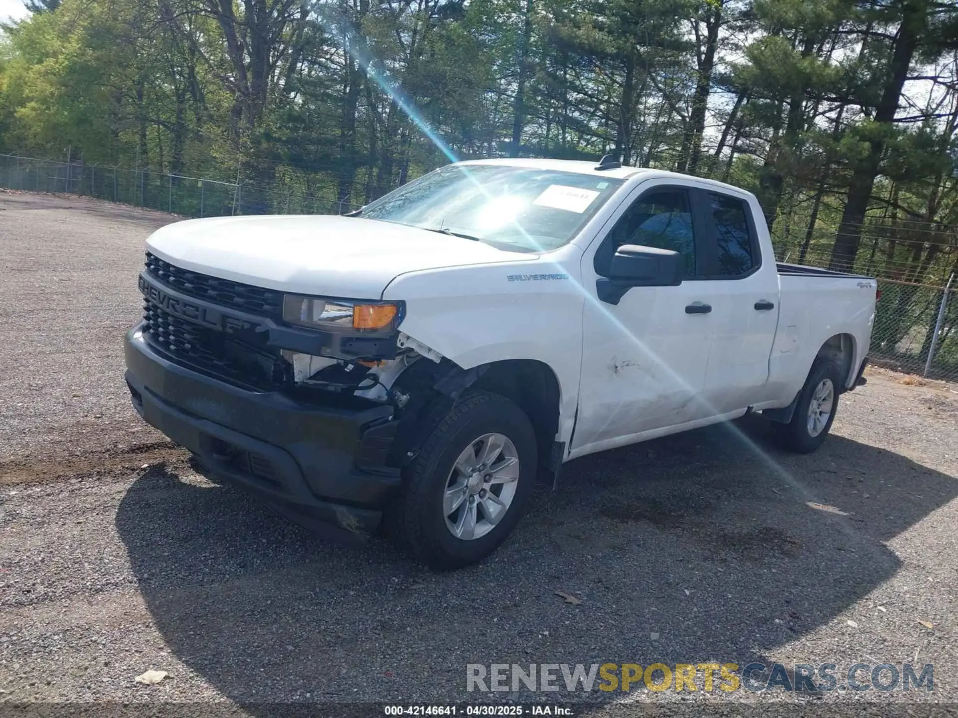 2 Photograph of a damaged car 1GCRYAEK4NZ216548 CHEVROLET SILVERADO 1500 LTD 2022