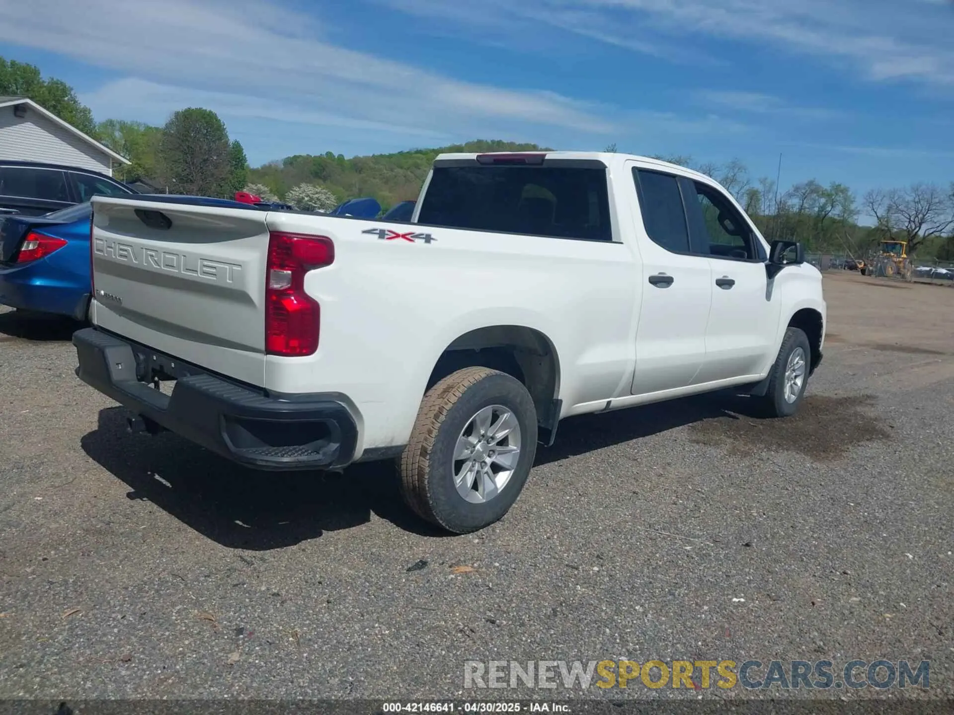 4 Photograph of a damaged car 1GCRYAEK4NZ216548 CHEVROLET SILVERADO 1500 LTD 2022