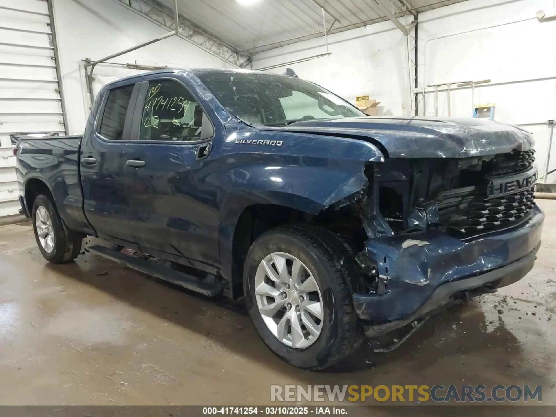 1 Photograph of a damaged car 1GCRYBEK5NZ201479 CHEVROLET SILVERADO 1500 LTD 2022