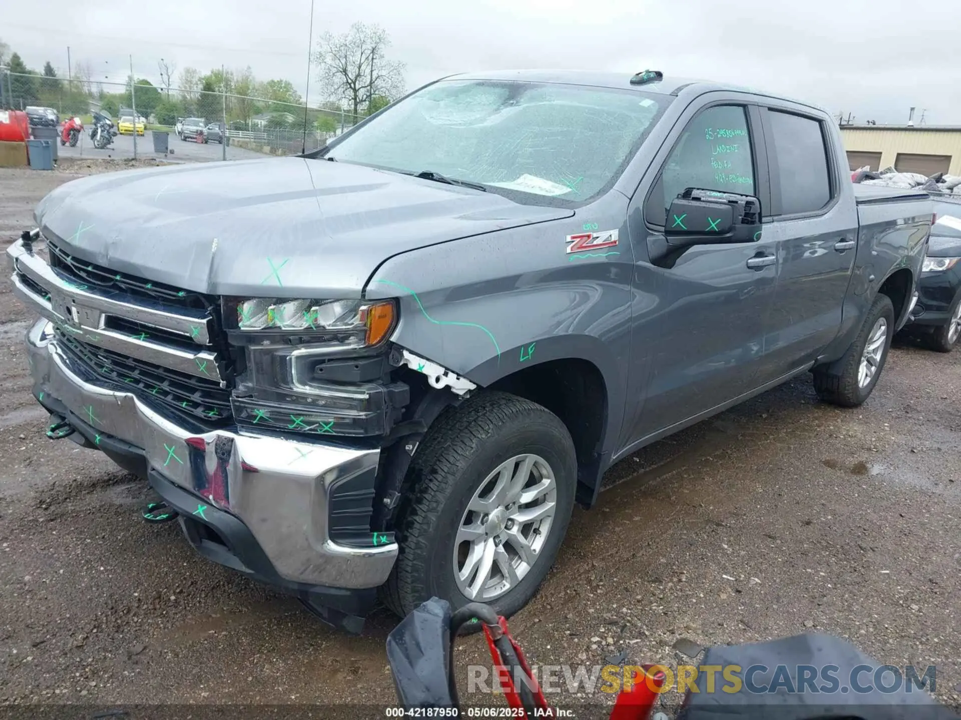 2 Photograph of a damaged car 1GCUYDED3NZ208468 CHEVROLET SILVERADO 1500 LTD 2022