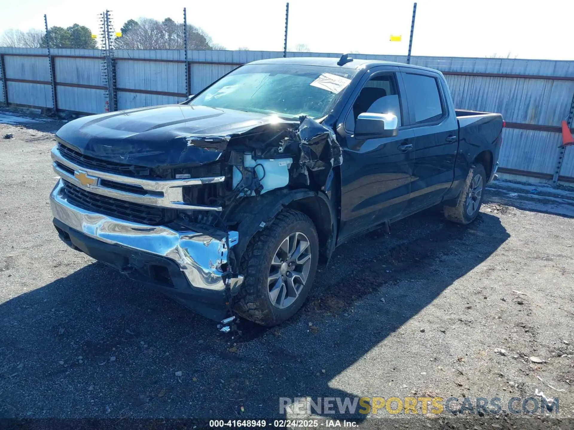 2 Photograph of a damaged car 1GCUYDED7NZ230554 CHEVROLET SILVERADO 1500 LTD 2022