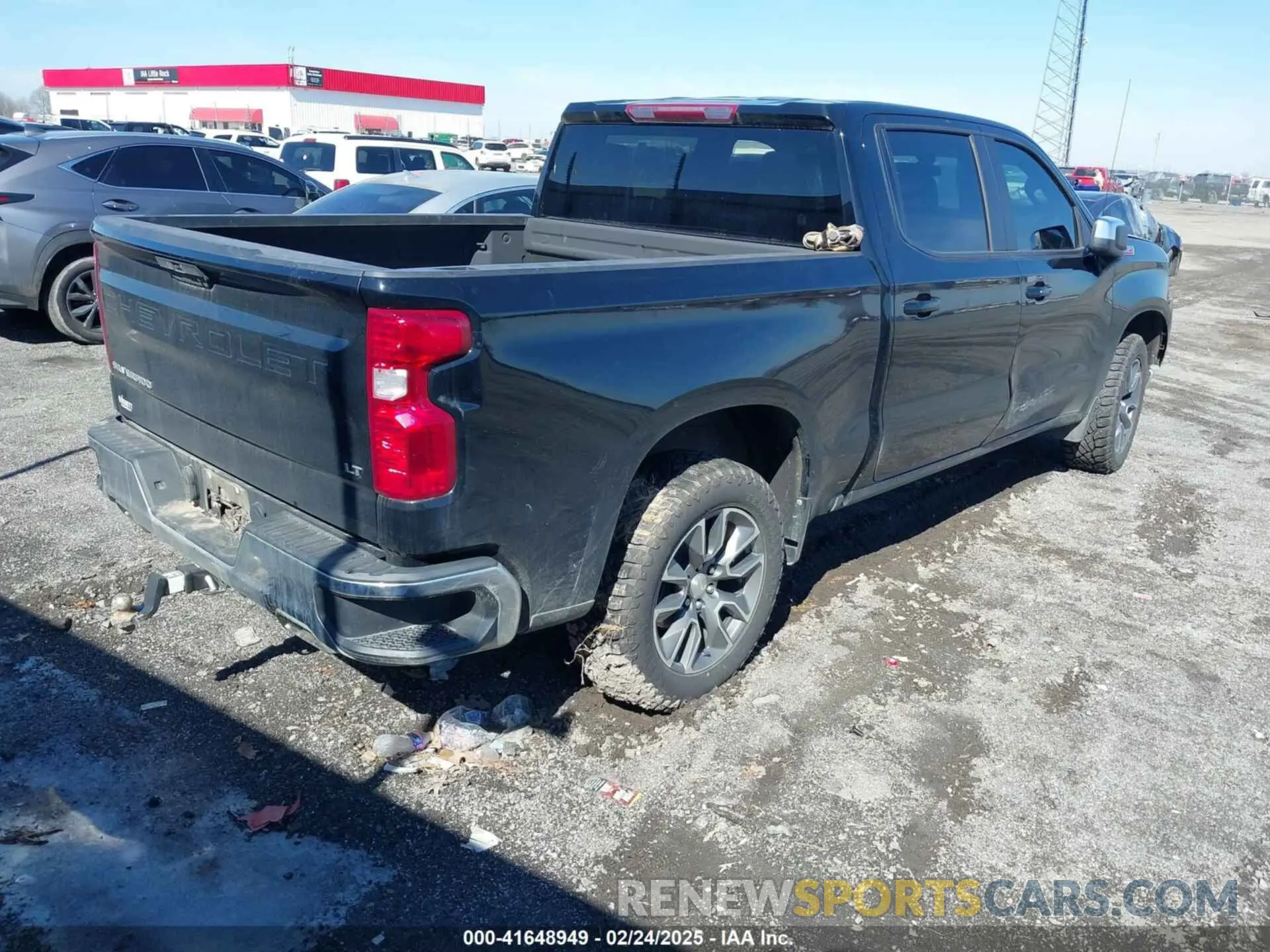 4 Photograph of a damaged car 1GCUYDED7NZ230554 CHEVROLET SILVERADO 1500 LTD 2022