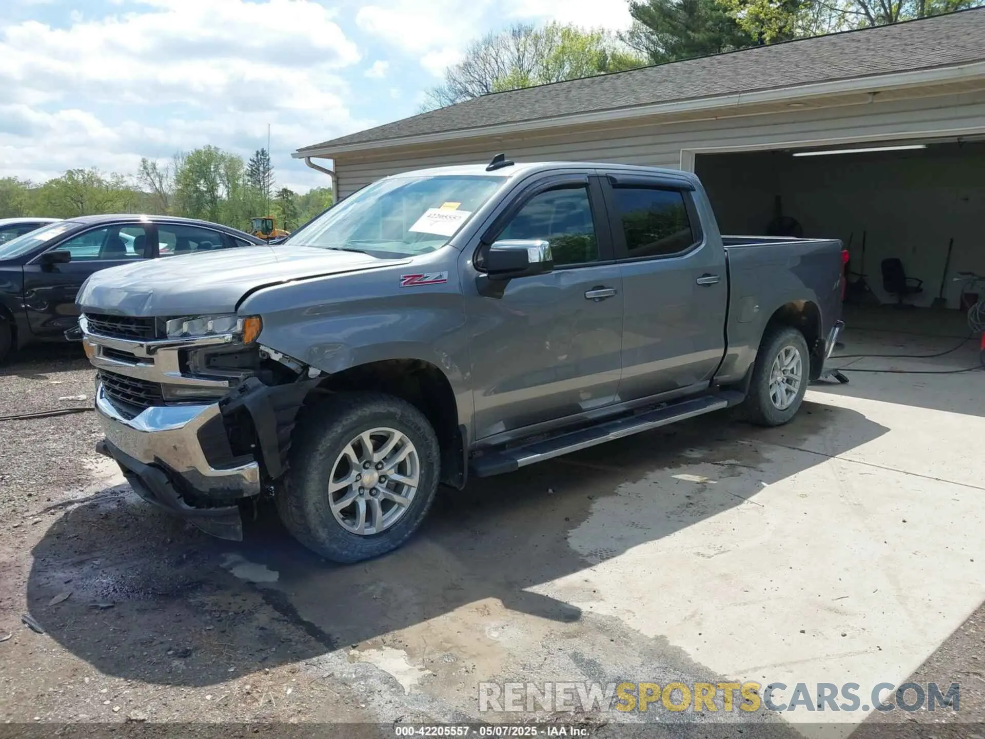 2 Photograph of a damaged car 1GCUYDED8NZ115560 CHEVROLET SILVERADO 1500 LTD 2022