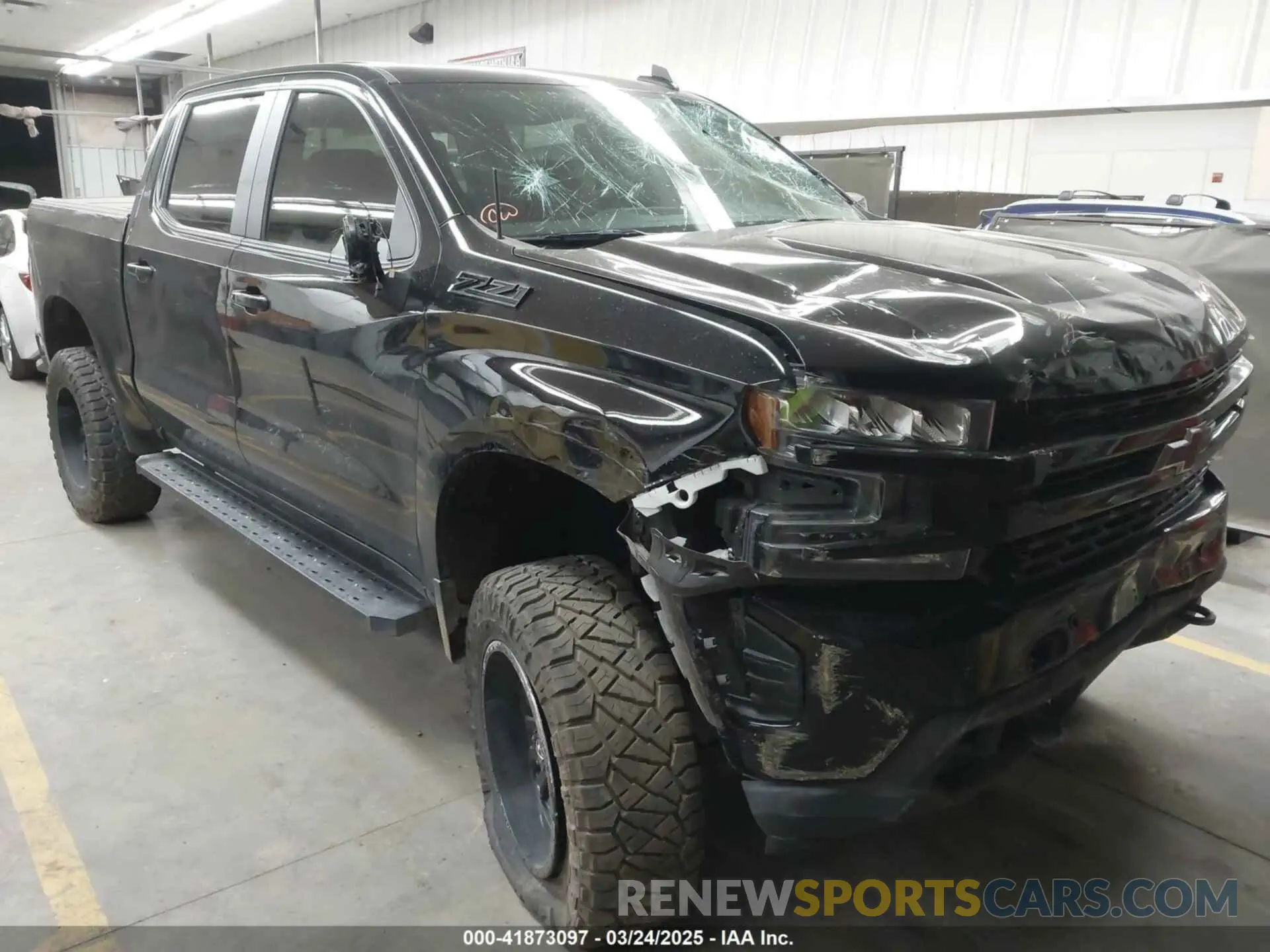 1 Photograph of a damaged car 1GCUYEED6NZ169199 CHEVROLET SILVERADO 1500 LTD 2022
