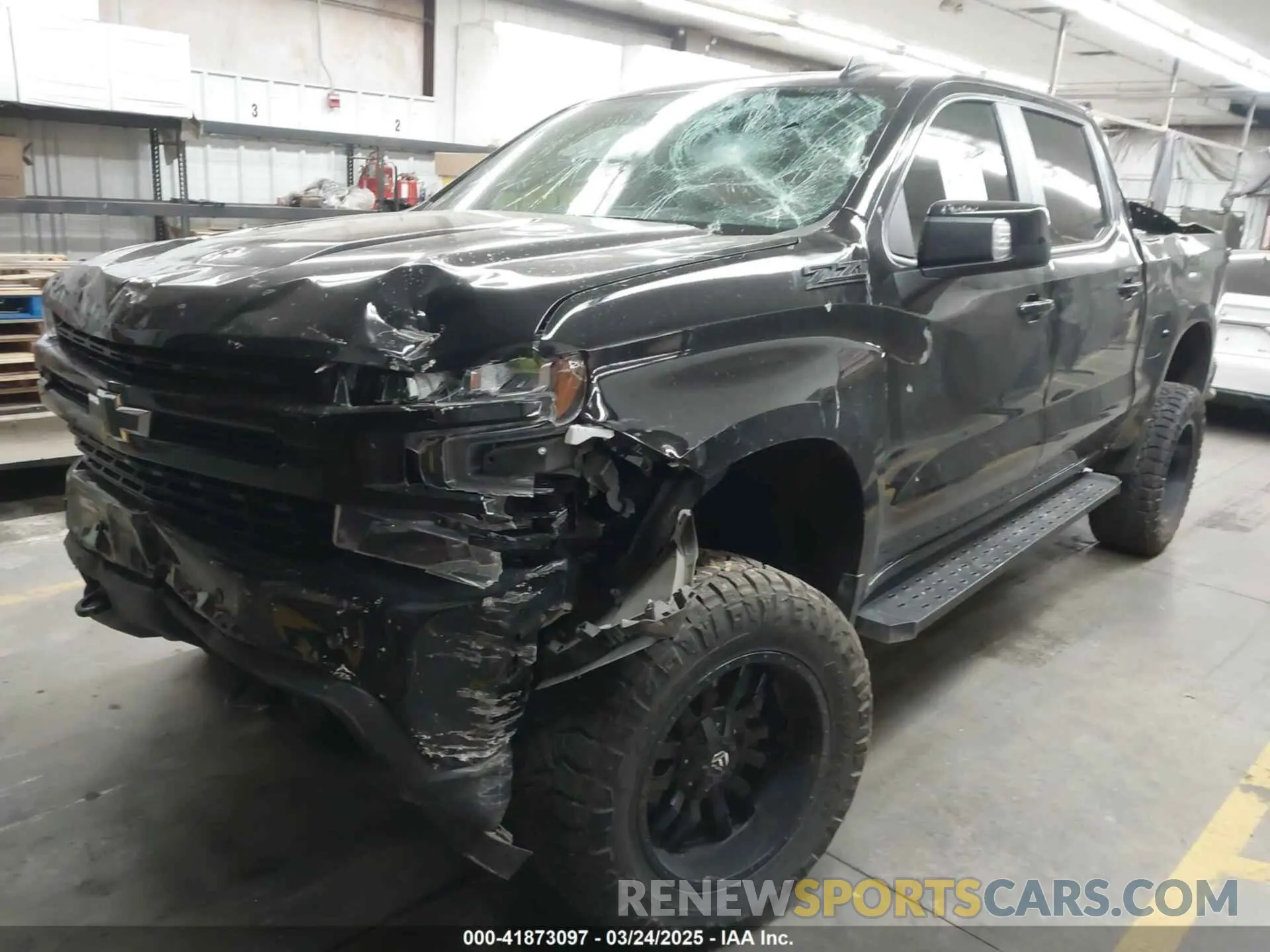 2 Photograph of a damaged car 1GCUYEED6NZ169199 CHEVROLET SILVERADO 1500 LTD 2022