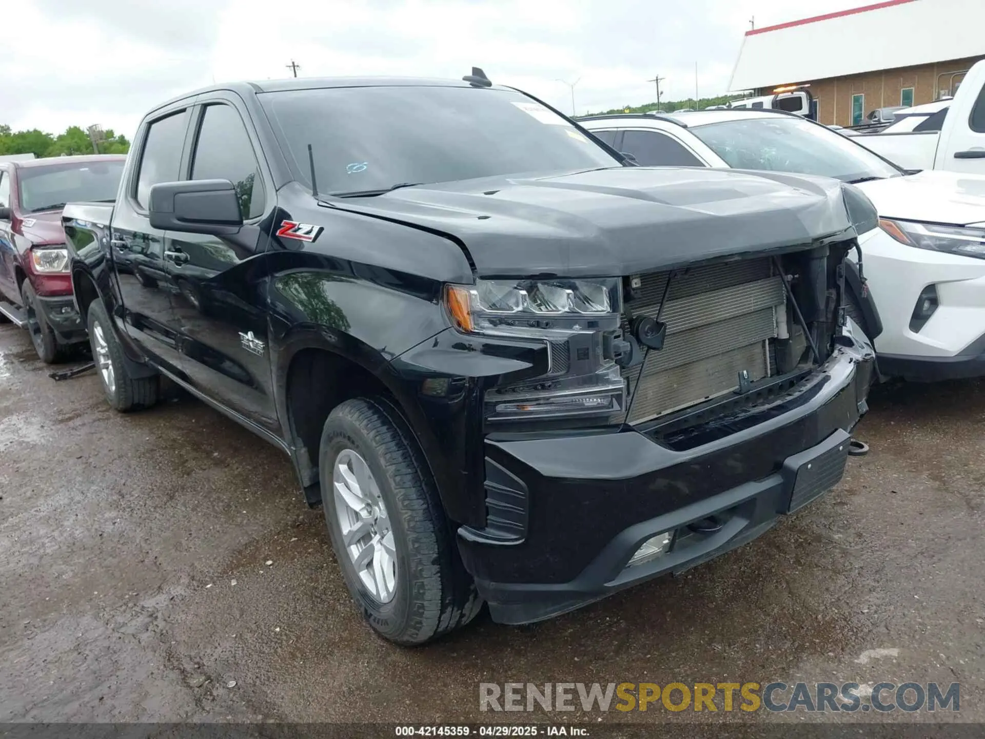 1 Photograph of a damaged car 1GCUYEED6NZ233354 CHEVROLET SILVERADO 1500 LTD 2022