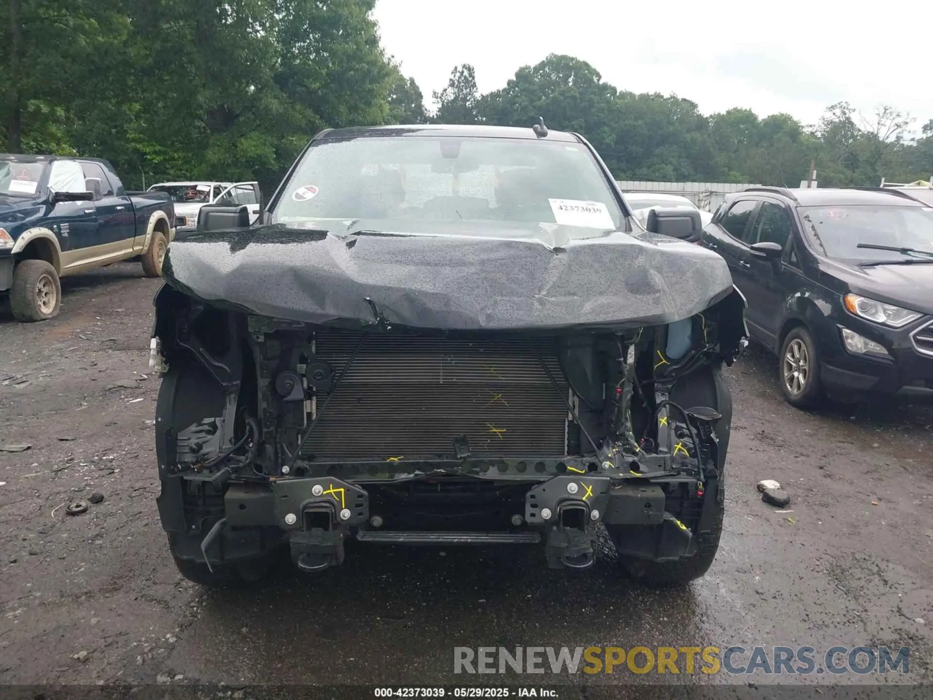 13 Photograph of a damaged car 1GCUYEED7NZ149110 CHEVROLET SILVERADO 1500 LTD 2022