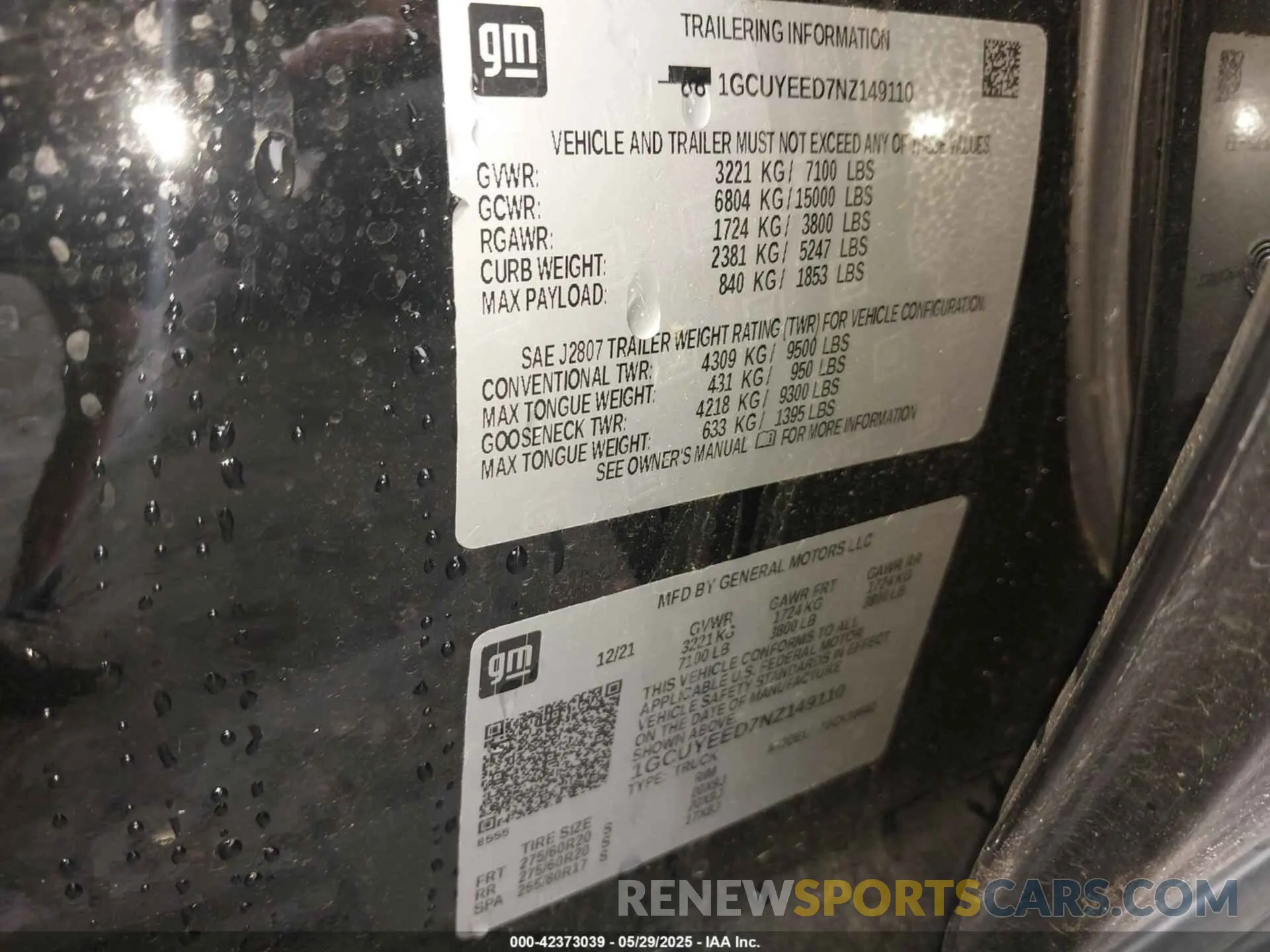 9 Photograph of a damaged car 1GCUYEED7NZ149110 CHEVROLET SILVERADO 1500 LTD 2022
