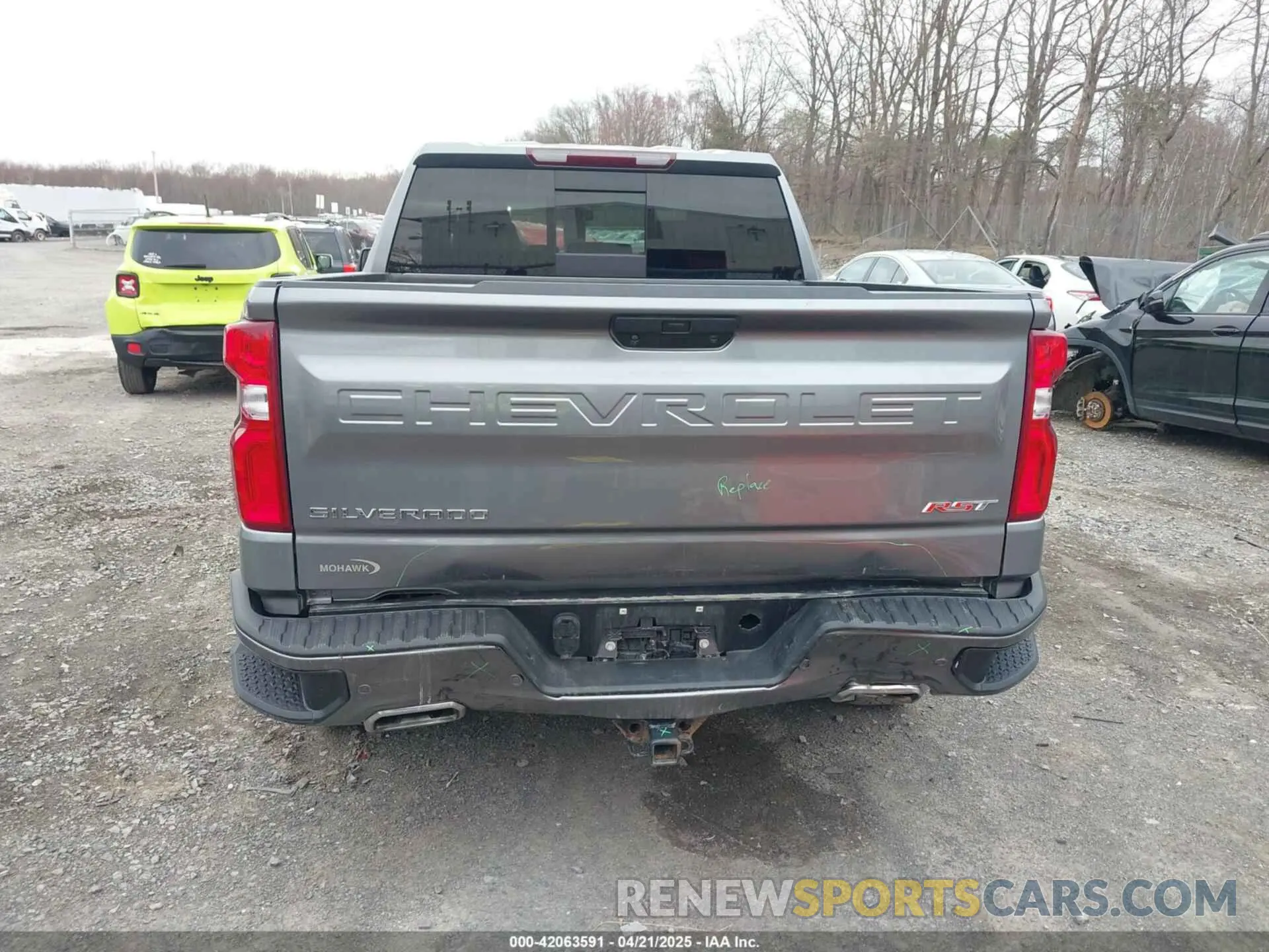 16 Photograph of a damaged car 1GCUYEED8NZ101230 CHEVROLET SILVERADO 1500 LTD 2022