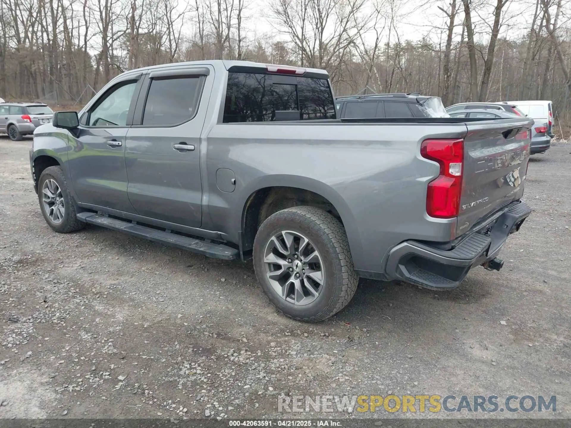 3 Photograph of a damaged car 1GCUYEED8NZ101230 CHEVROLET SILVERADO 1500 LTD 2022