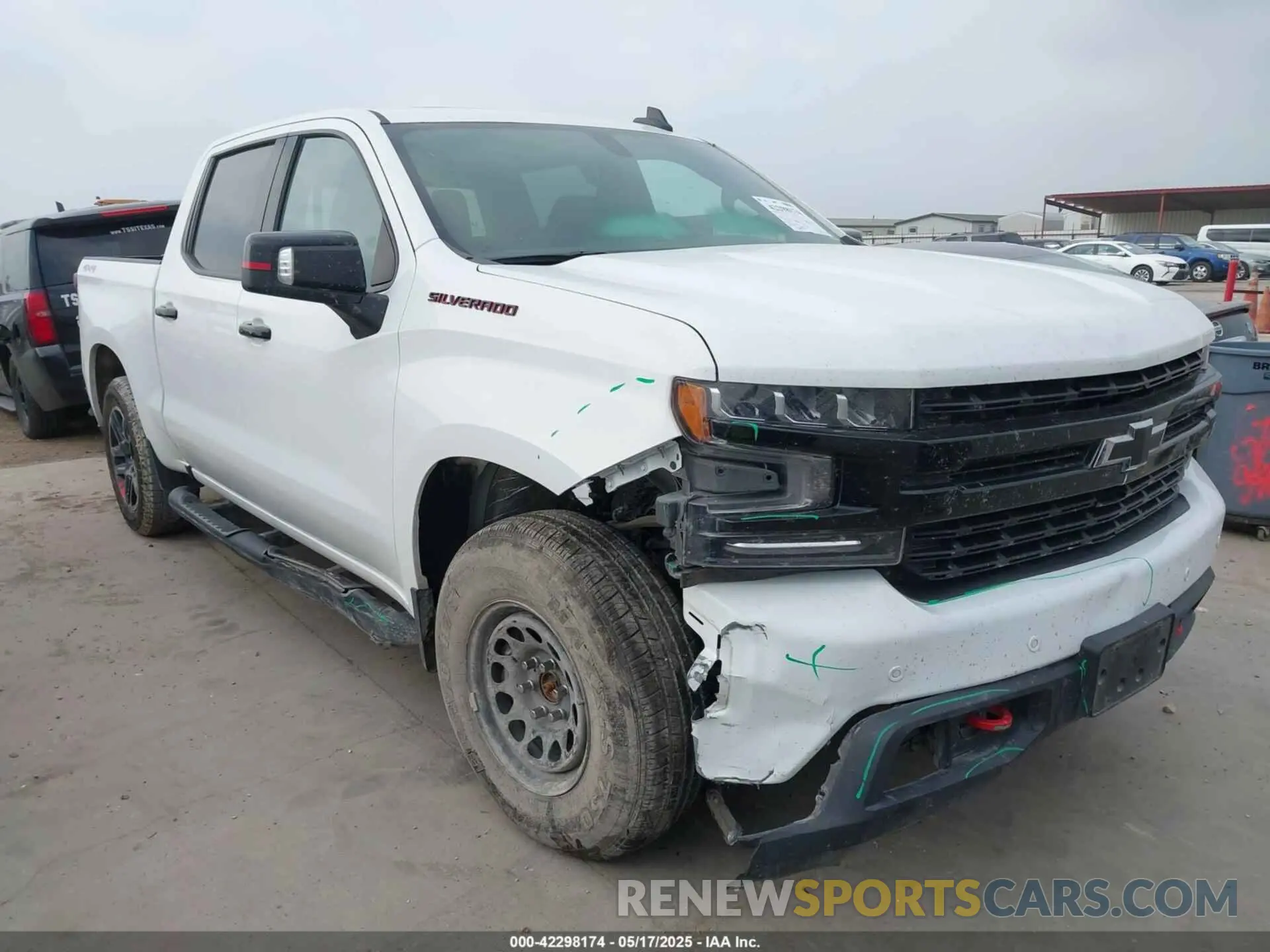 1 Photograph of a damaged car 1GCUYEED8NZ146071 CHEVROLET SILVERADO 1500 LTD 2022