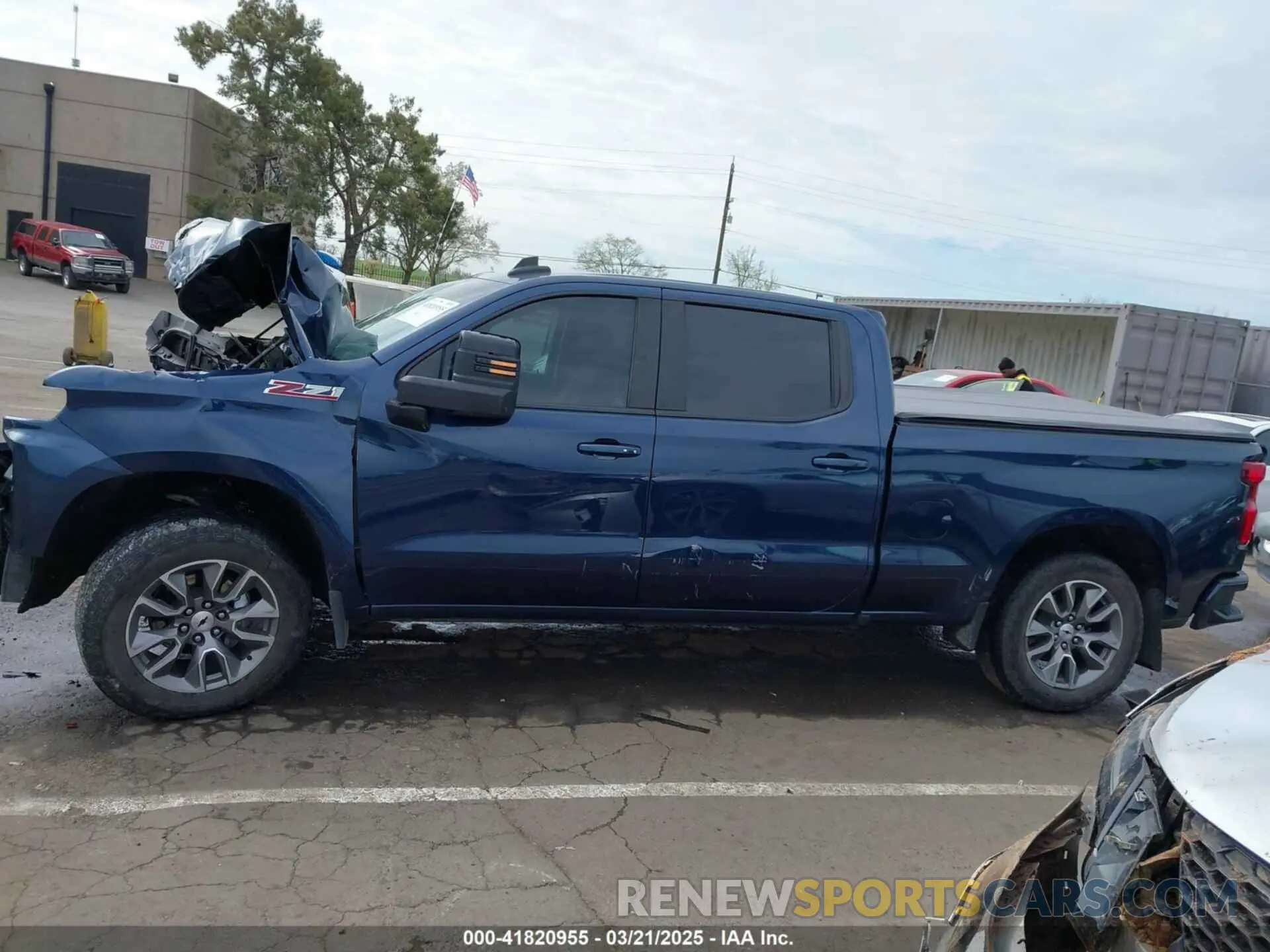 14 Photograph of a damaged car 1GCUYEEL8NZ234254 CHEVROLET SILVERADO 1500 LTD 2022