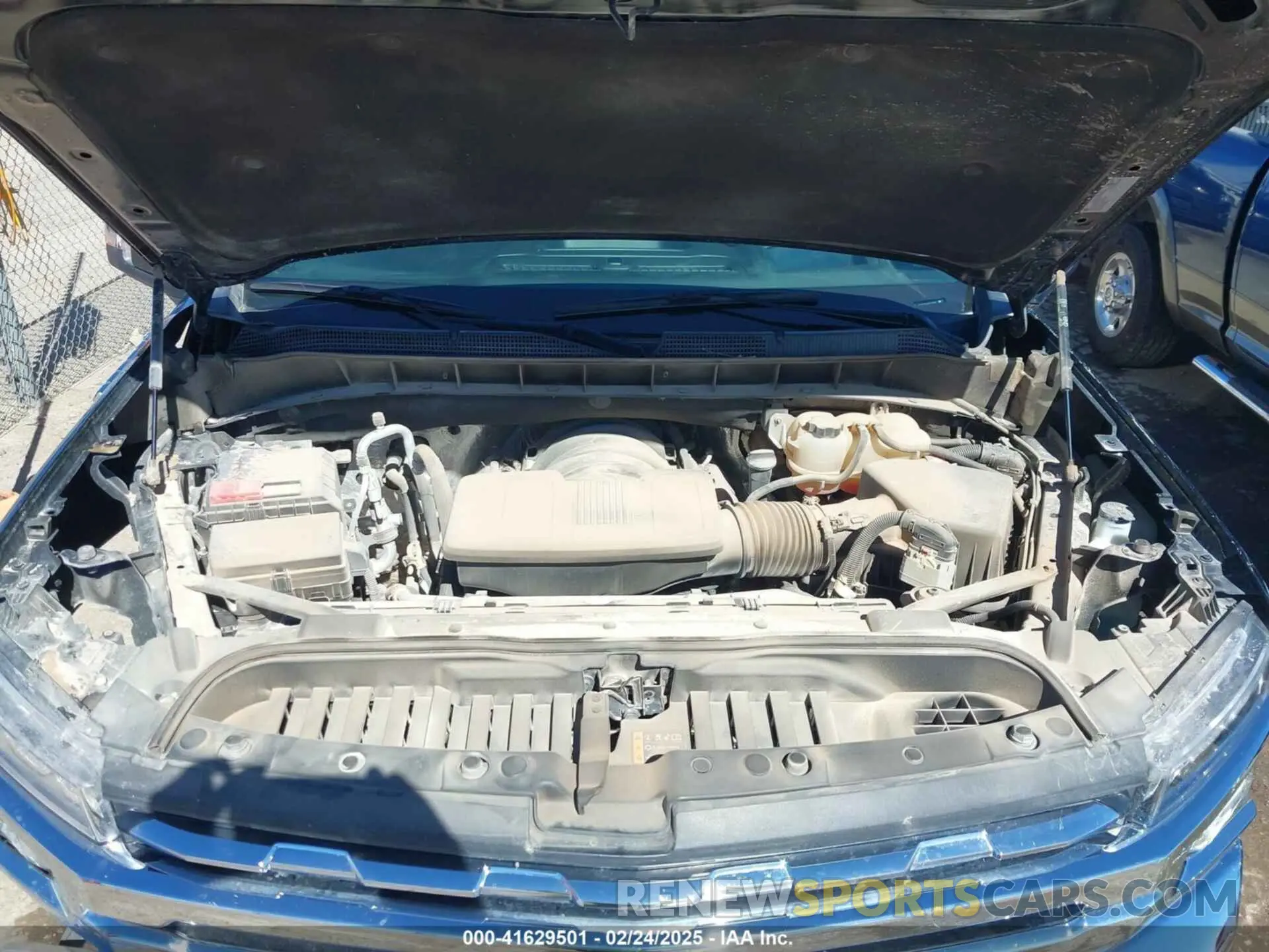 10 Photograph of a damaged car 1GCUYGED6NZ143388 CHEVROLET SILVERADO 1500 LTD 2022