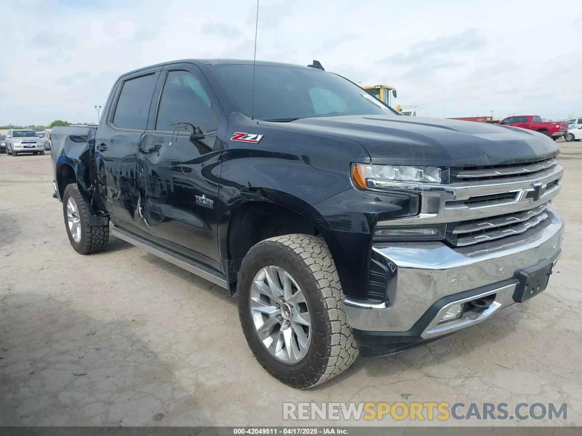 1 Photograph of a damaged car 1GCUYGED7NZ165321 CHEVROLET SILVERADO 1500 LTD 2022