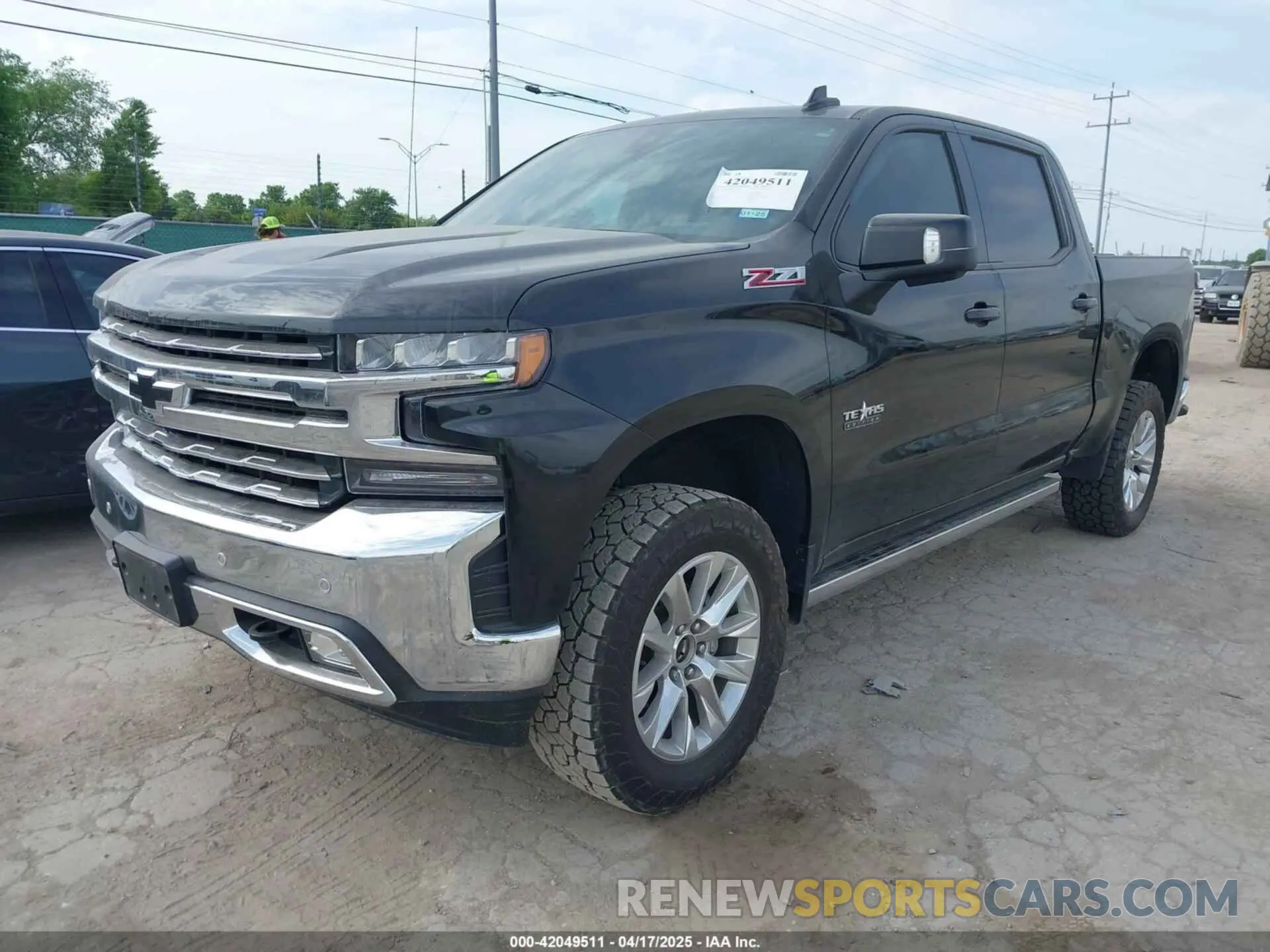 2 Photograph of a damaged car 1GCUYGED7NZ165321 CHEVROLET SILVERADO 1500 LTD 2022