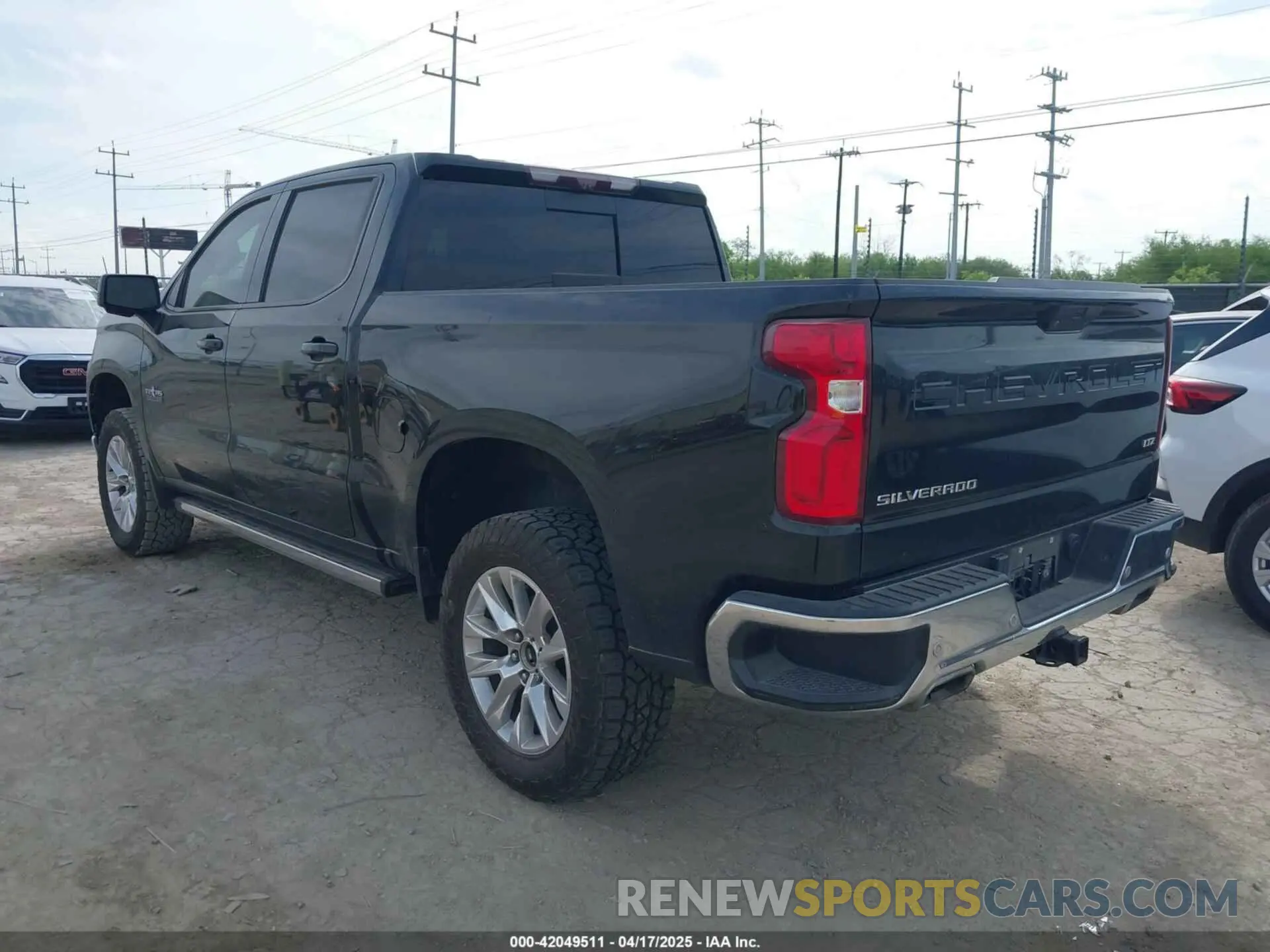 3 Photograph of a damaged car 1GCUYGED7NZ165321 CHEVROLET SILVERADO 1500 LTD 2022