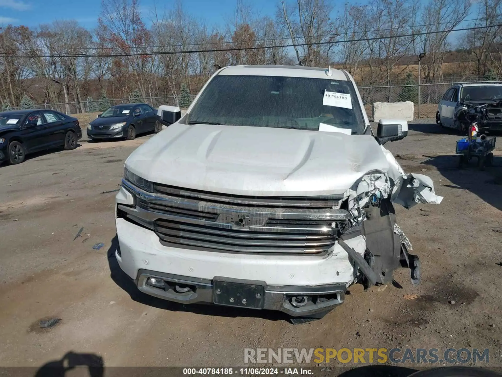 11 Photograph of a damaged car 1GCUYHED9NZ224388 CHEVROLET SILVERADO 1500 LTD 2022