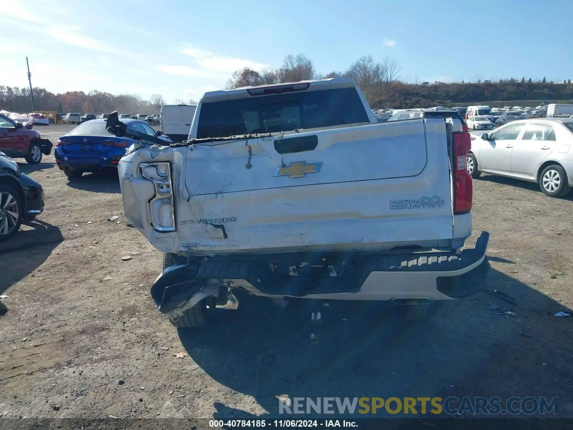 15 Photograph of a damaged car 1GCUYHED9NZ224388 CHEVROLET SILVERADO 1500 LTD 2022