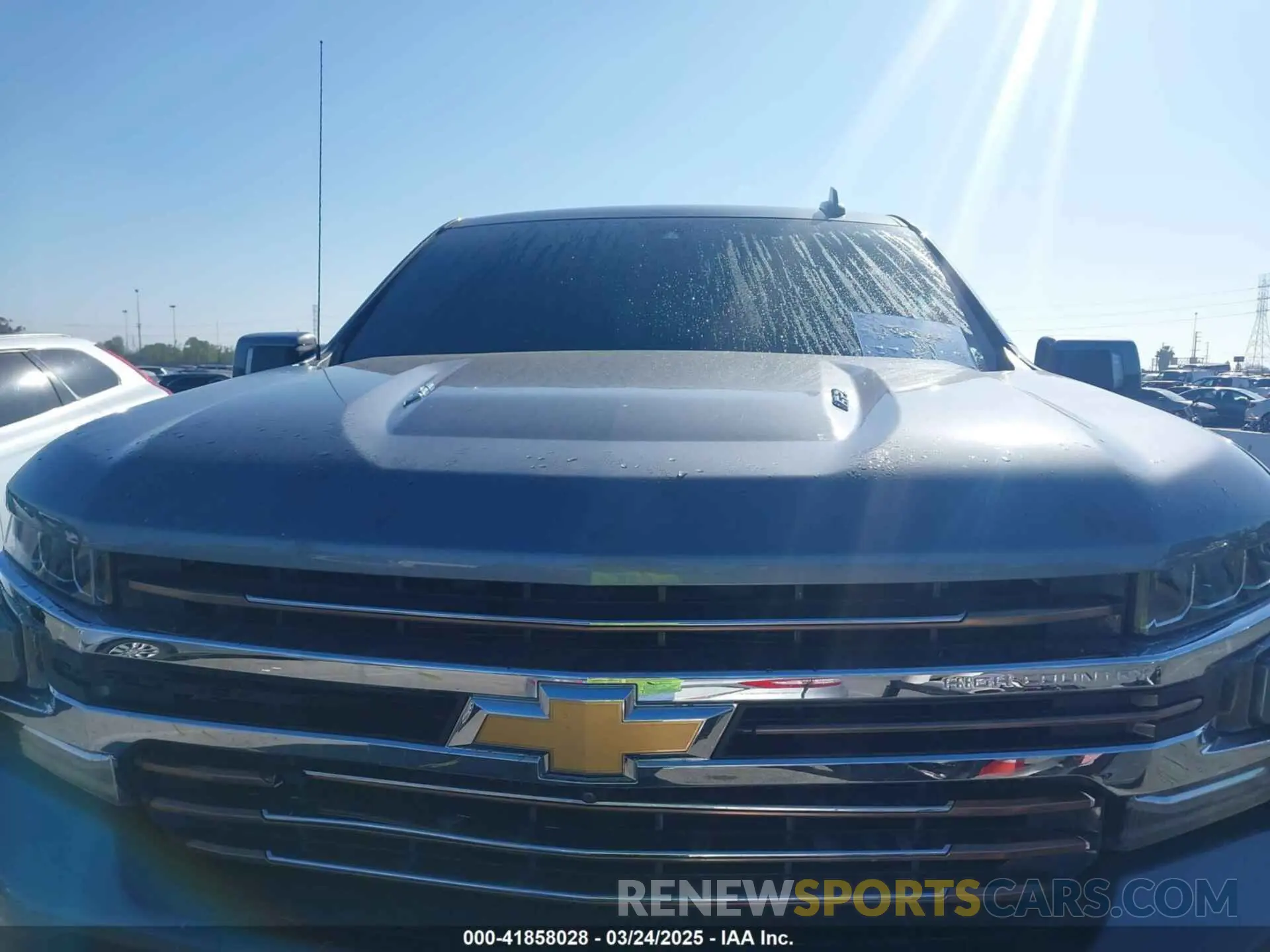 10 Photograph of a damaged car 1GCUYHEL2NZ108327 CHEVROLET SILVERADO 1500 LTD 2022