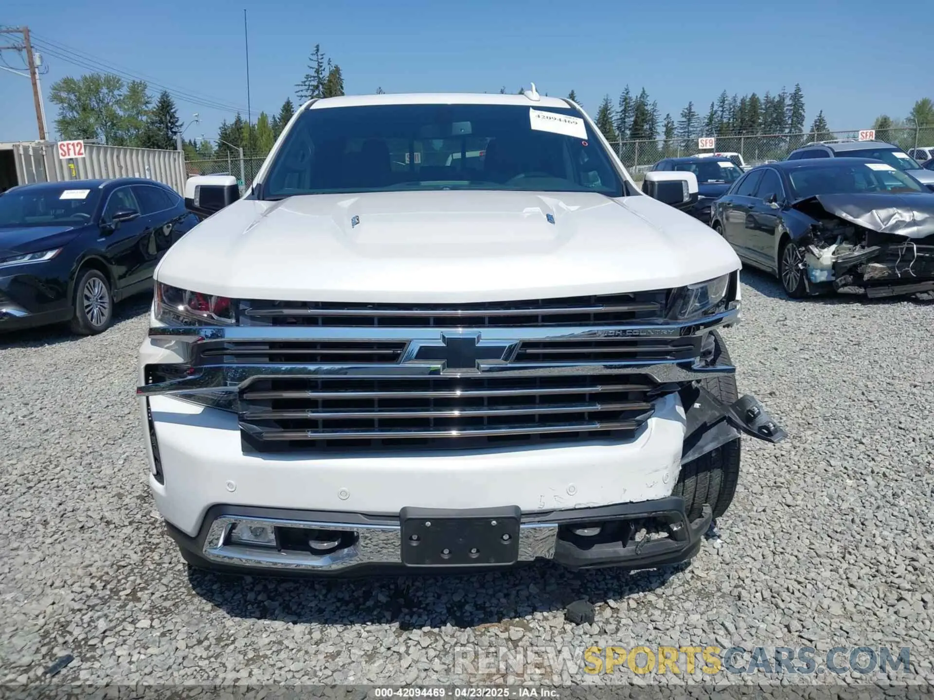 12 Photograph of a damaged car 1GCUYHEL6NZ179904 CHEVROLET SILVERADO 1500 LTD 2022