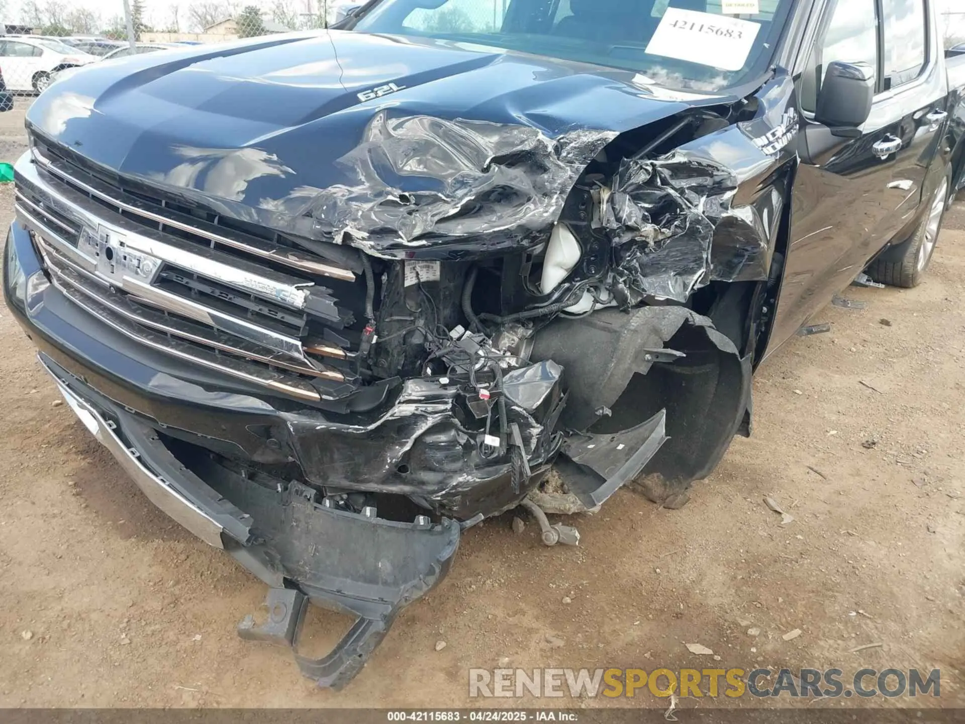 6 Photograph of a damaged car 1GCUYHEL9NZ126565 CHEVROLET SILVERADO 1500 LTD 2022