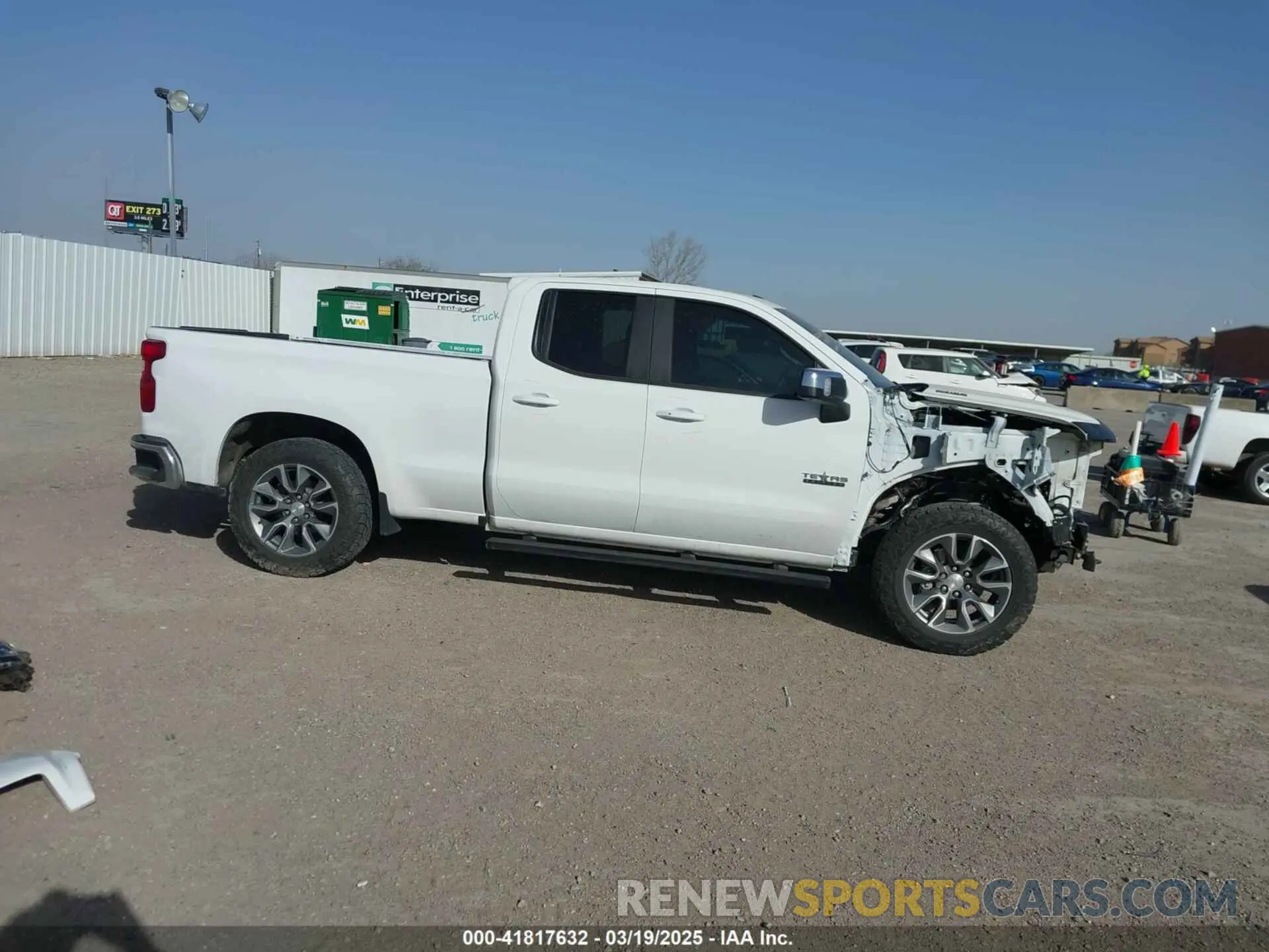 14 Photograph of a damaged car 1GCVYDET5NZ195055 CHEVROLET SILVERADO 1500 LTD 2022