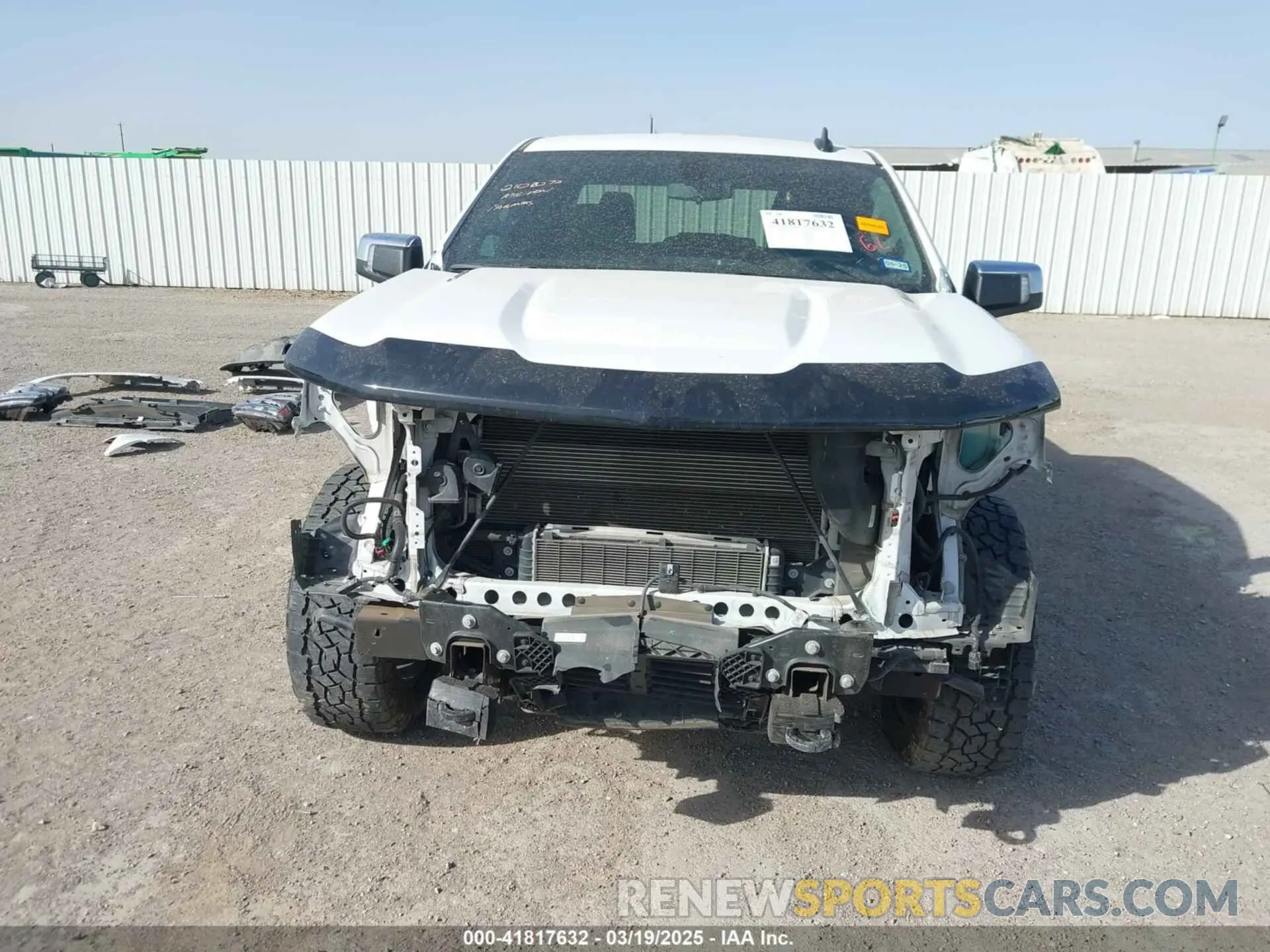 6 Photograph of a damaged car 1GCVYDET5NZ195055 CHEVROLET SILVERADO 1500 LTD 2022
