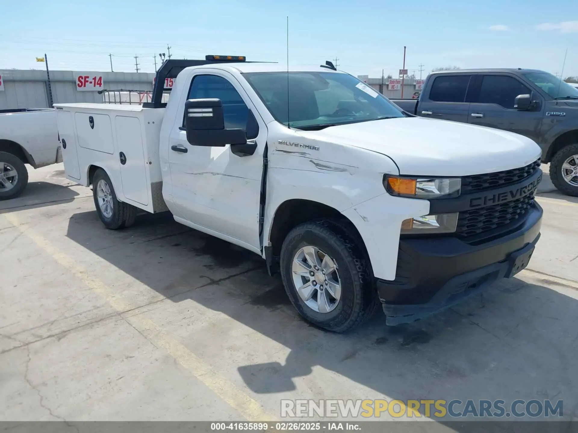 1 Photograph of a damaged car 3GBNWAED8NG182639 CHEVROLET SILVERADO 1500 LTD 2022